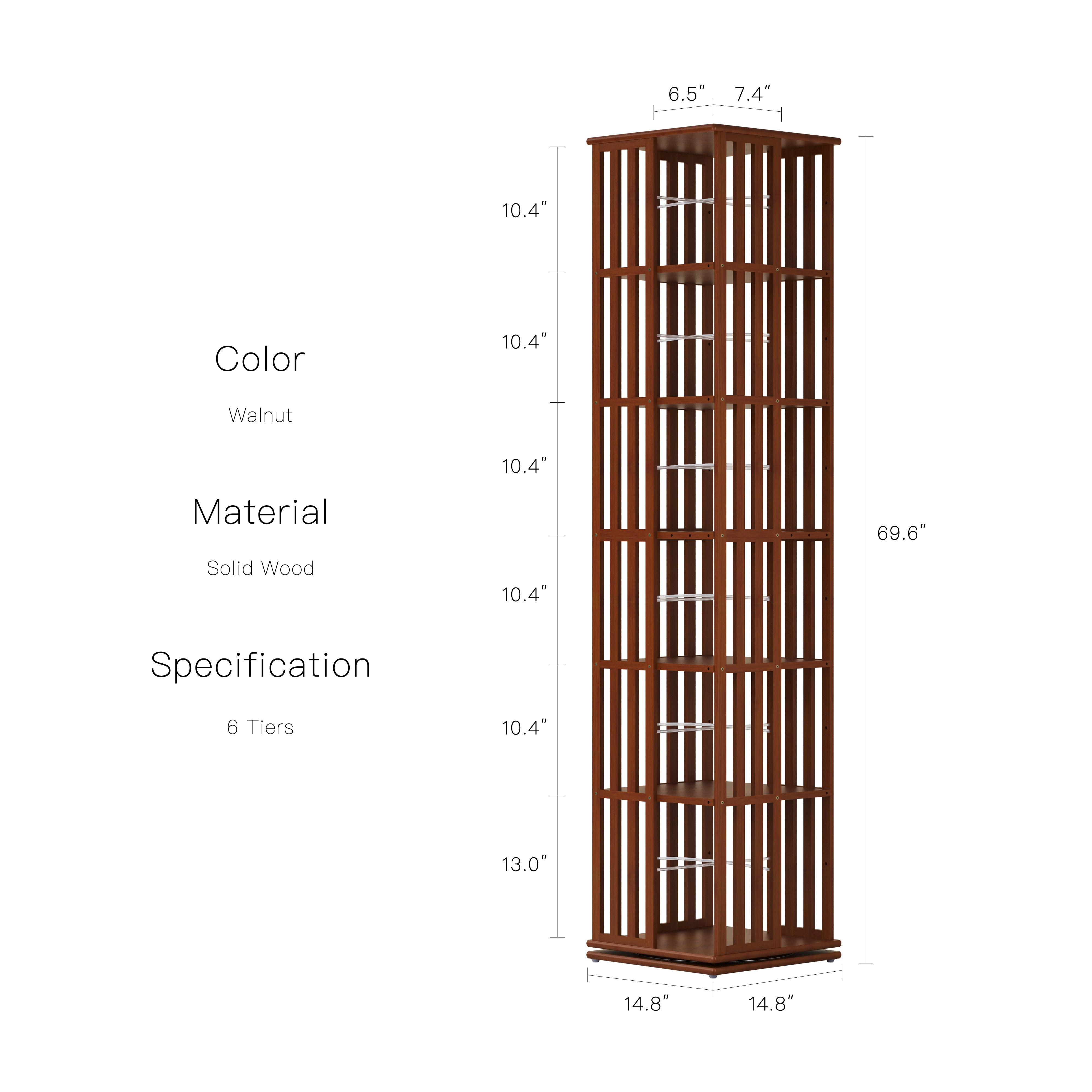 YOWOS Meridian 360° Rotating Storage Rack