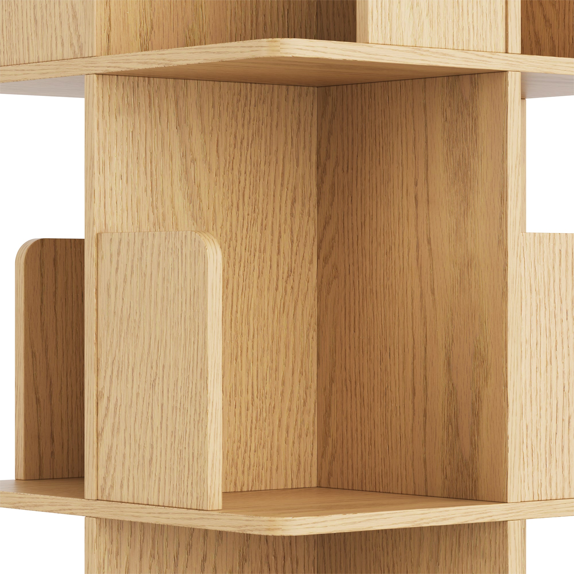 YOWOS Vortex Series Vitru Spin 360° Rotating Bookshelf / Storage Rack