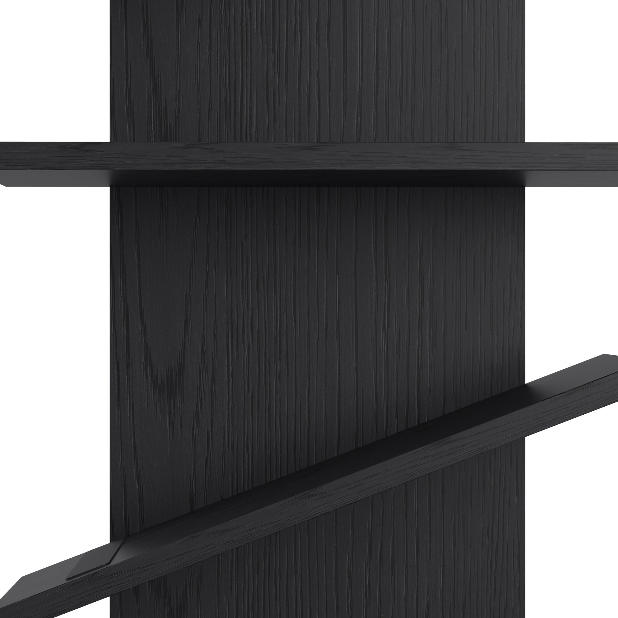 YOWOS Chiaroscuro Series Thor Z-Shaped Wall-Mounted Shoe Shelf for 6 Pairs of Shoes