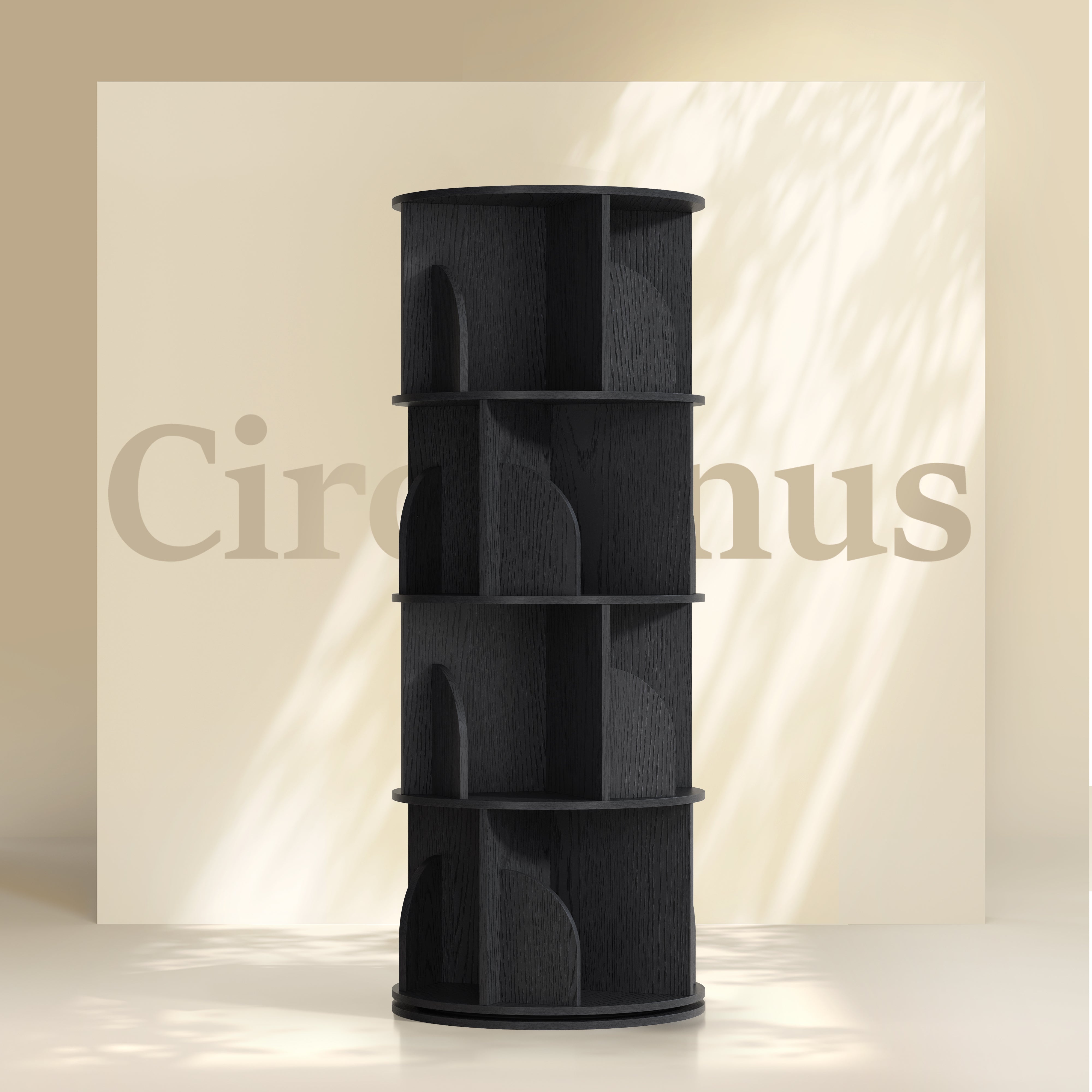 YOWOS Vortexシリーズ Circinus Core 360​​°回転式本棚/収納ラック