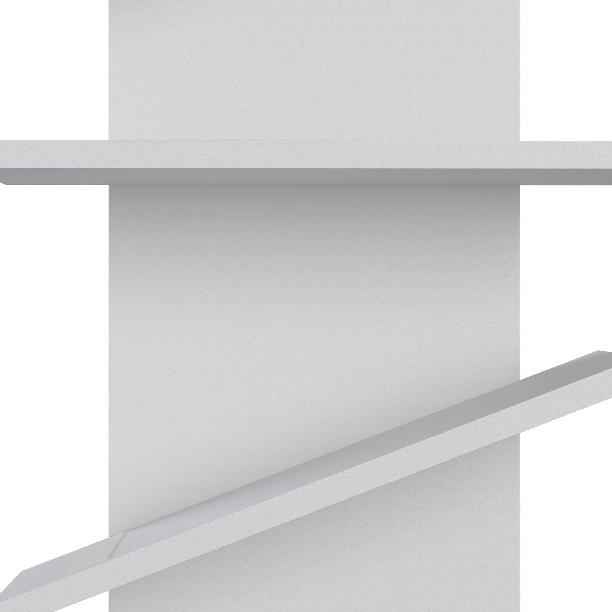 YOWOS Chiaroscuro Series Thor Z-Shaped Wall-Mounted Shoe Shelf for 6 Pairs of Shoes