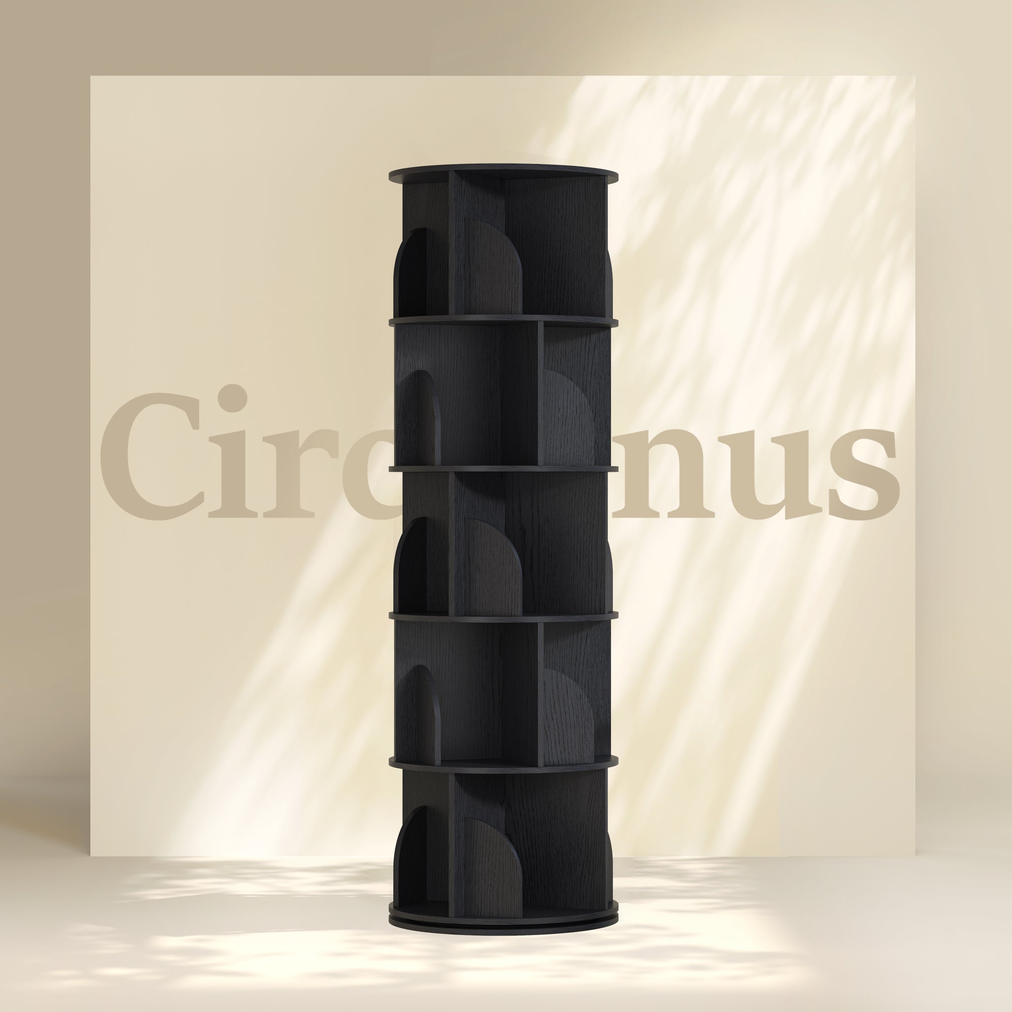 YOWOS Vortexシリーズ Circinus Core 360​​°回転式本棚/収納ラック