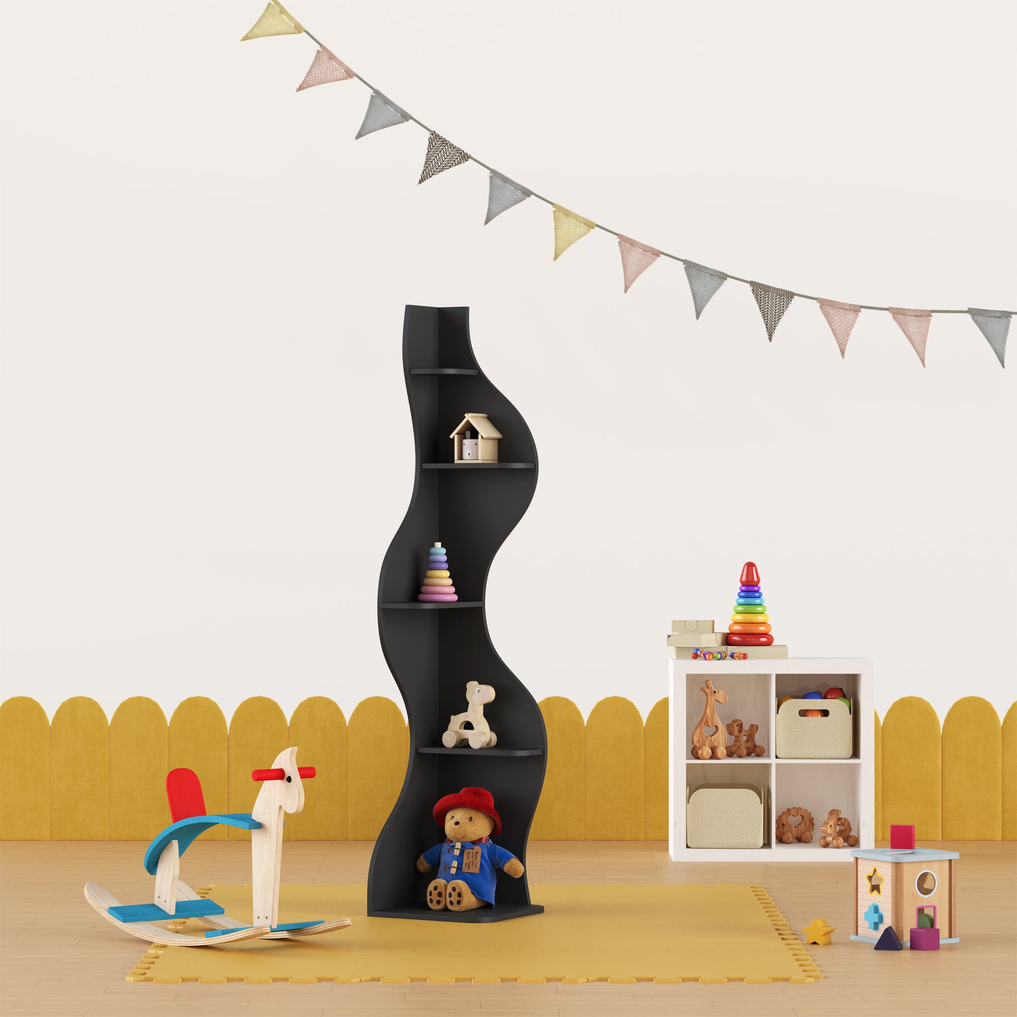 YOWOS Viva La Vida Series Flamenco Wave Display Shelf