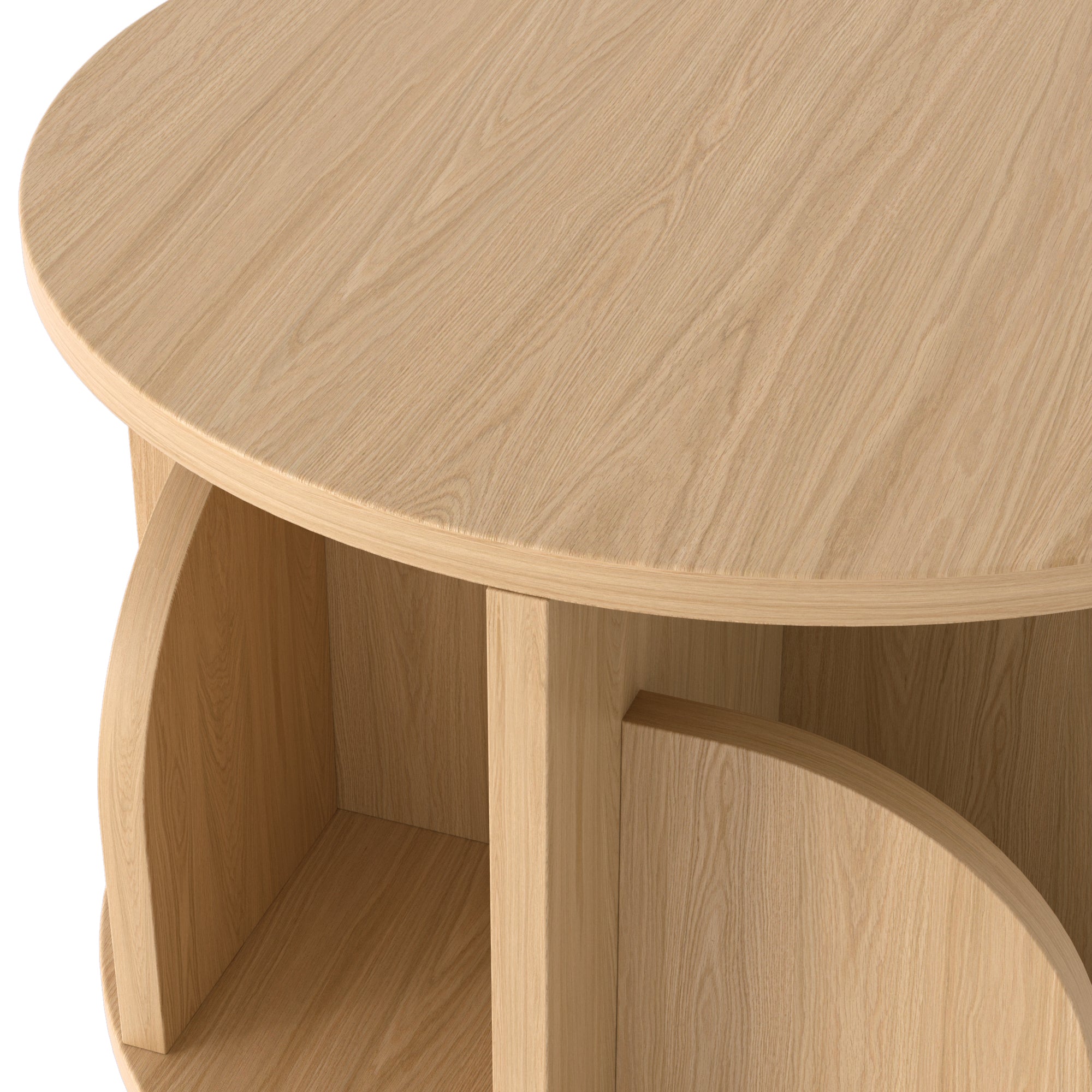 YOWOS Vortex Series Circinus Core 360° Rotating Bookshelf / Storage Rack