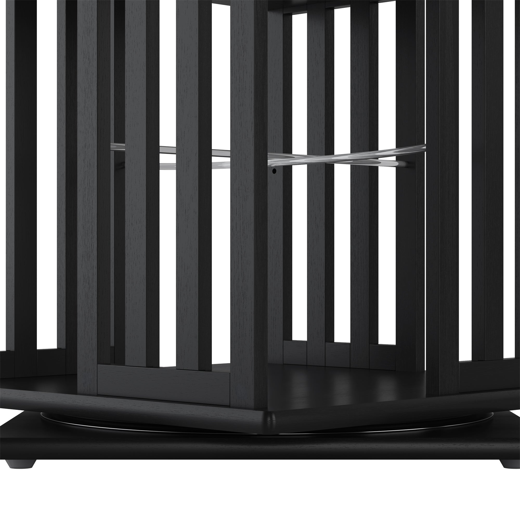 YOWOS Vortex Series Meridian 360° Rotating Bookshelf /CD Organizer