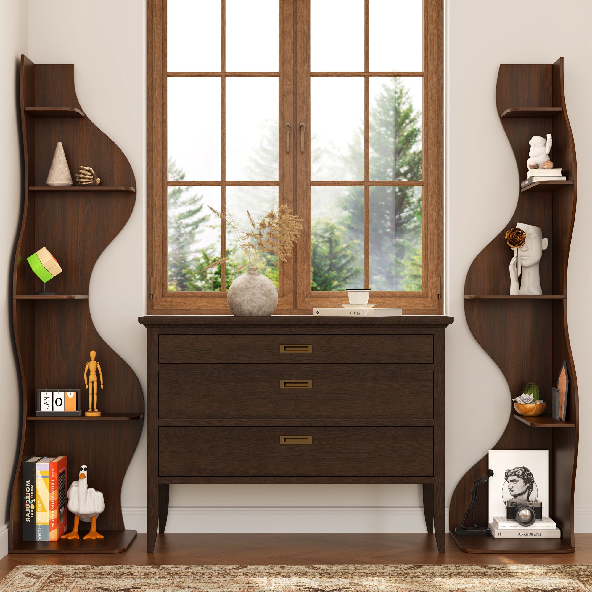 YOWOS Viva La Vida Series Flamenco Wave Display Shelf