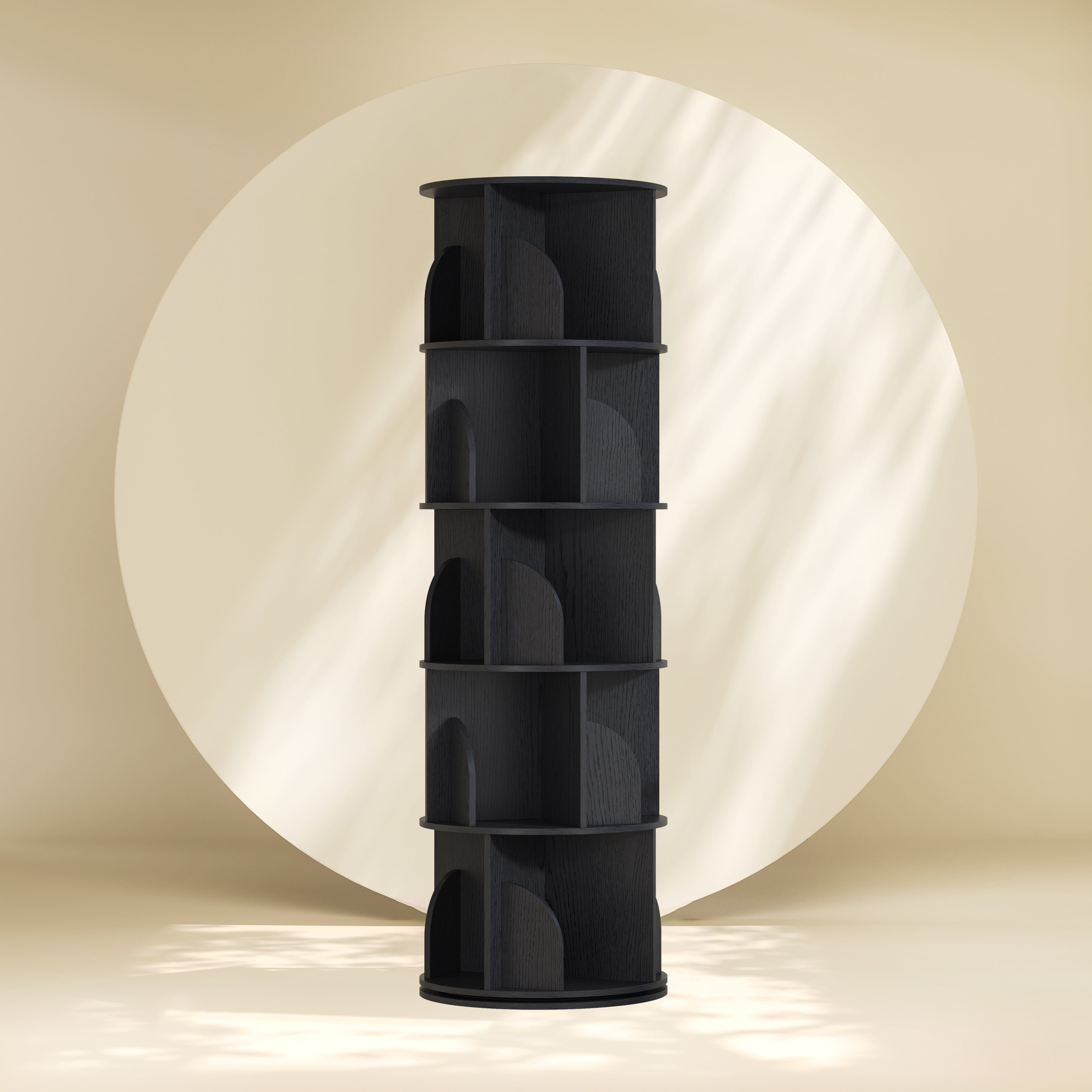 YOWOS Vortexシリーズ Circinus Core 360​​°回転式本棚/収納ラック