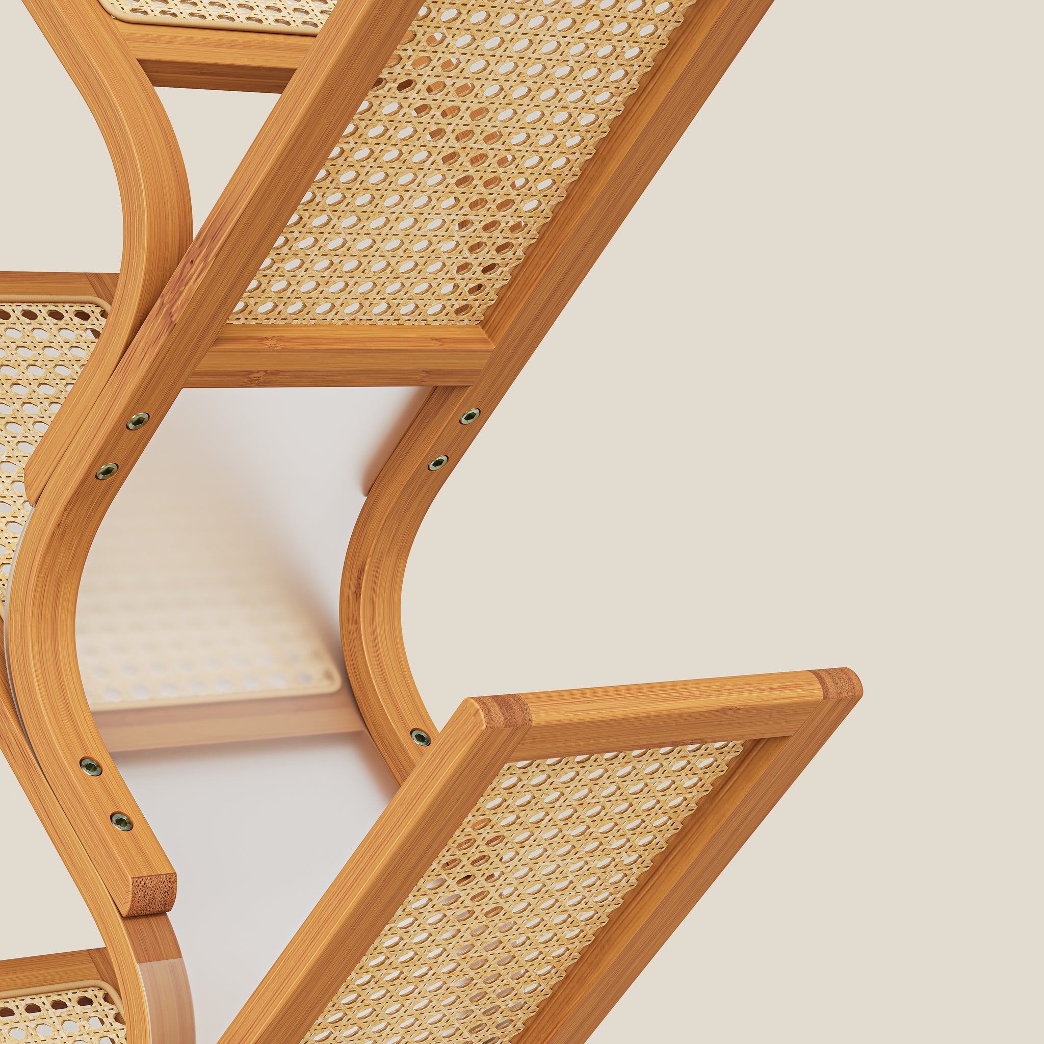 YOWOS Artemis Rattan Tree Shelf