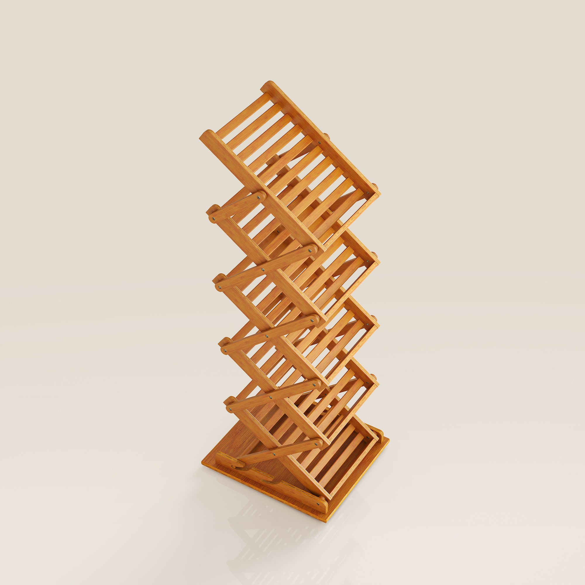 YOWOS FlowLift 5-Tier Accordion Folding Rack