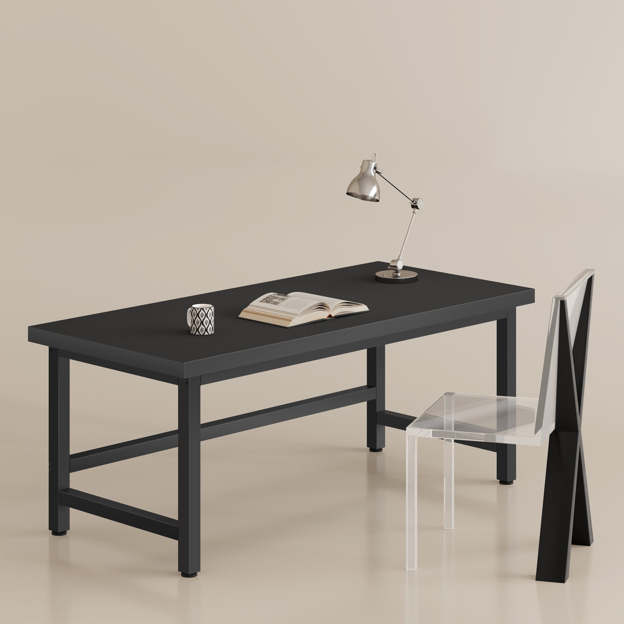 YOWOS Worktop Series Steelstride 47''&61'' Ergonomic Computer Desk / Office Desk-Clearance Sale-7 left