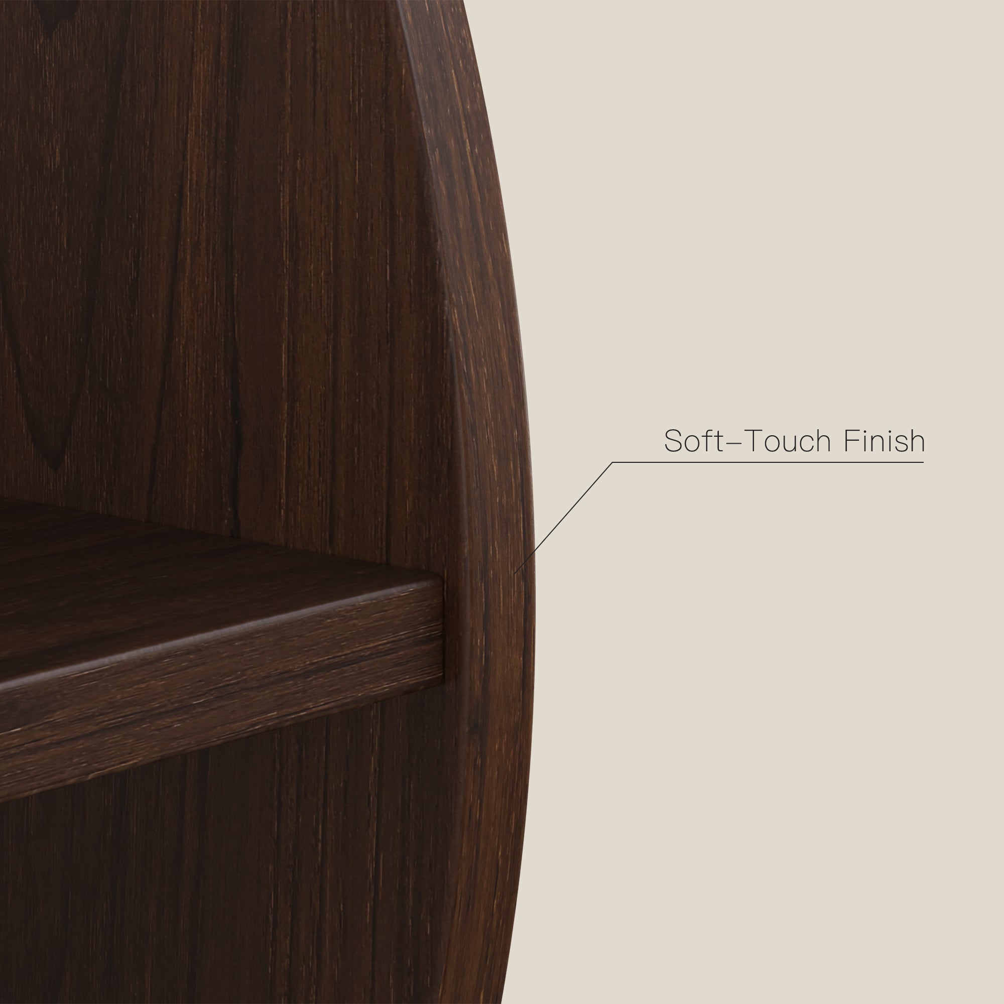 YOWOS Flamenco Wave Display Shelf 69.4