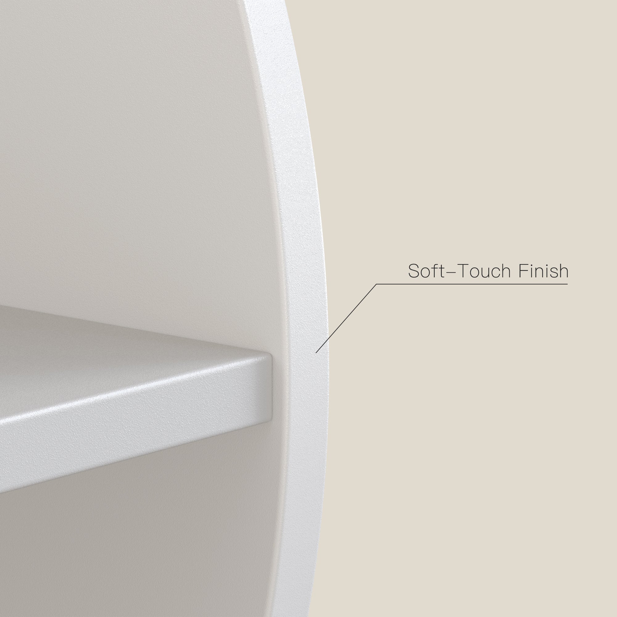 YOWOS Flamenco Wave Display Shelf 69.4