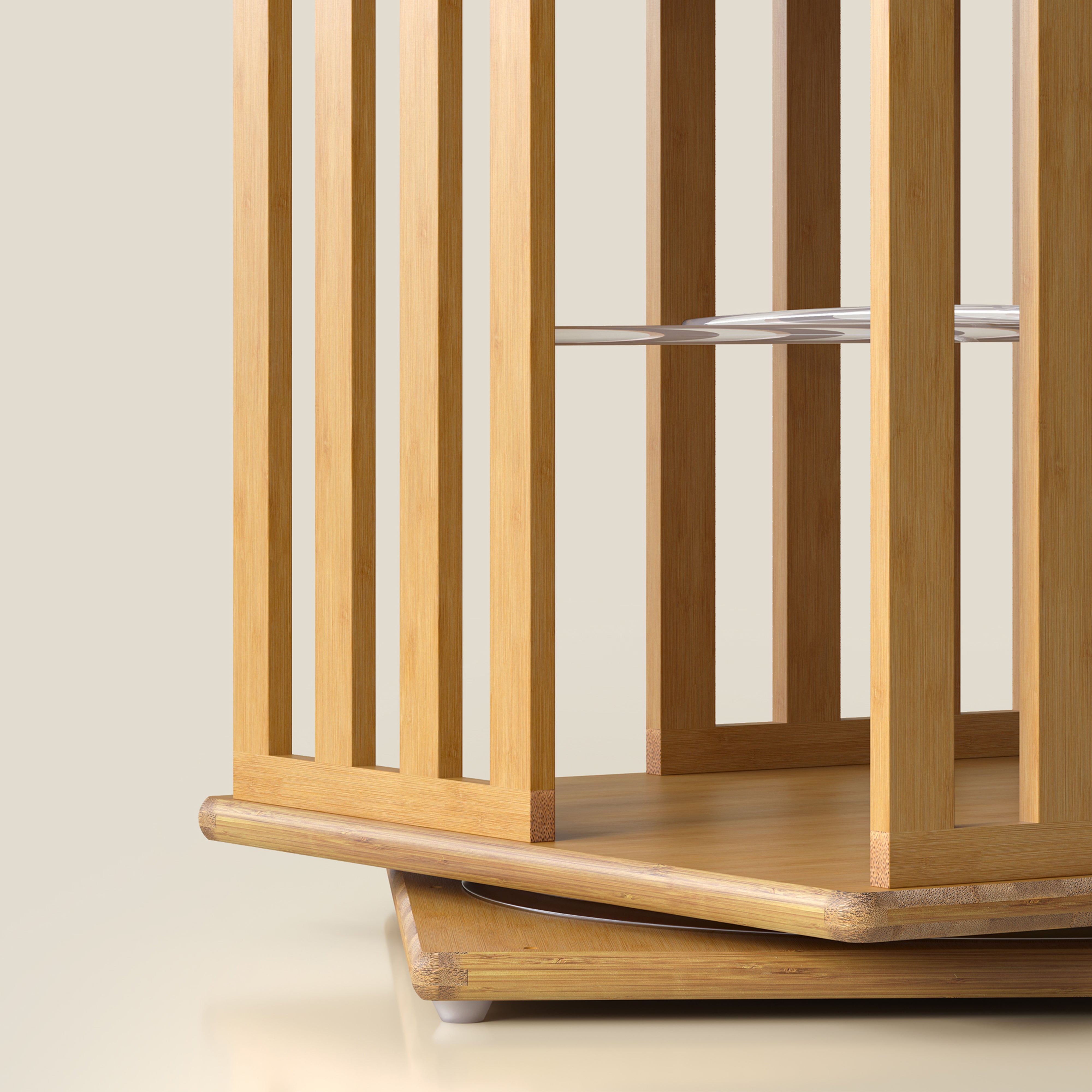 YOWOS Meridian 360° Rotating Storage Rack