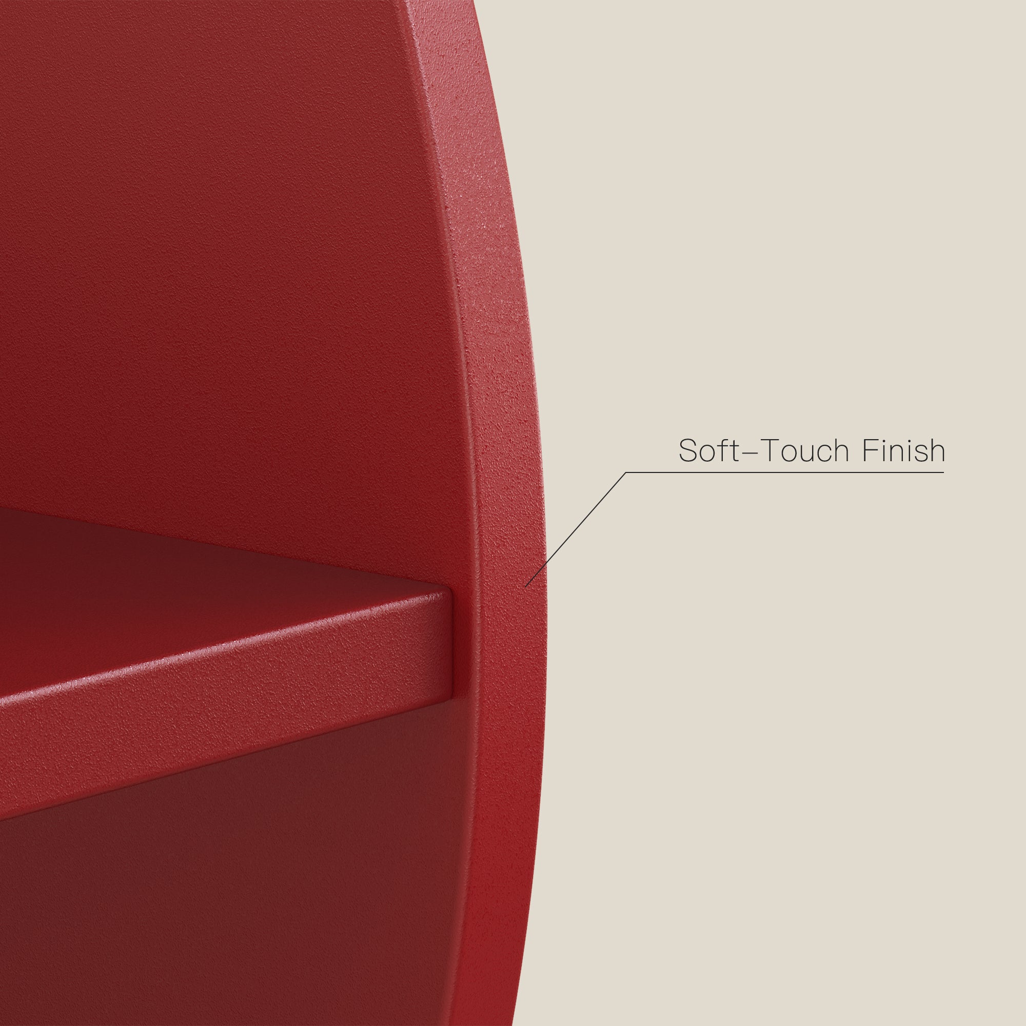 YOWOS Flamenco Wave Display Shelf 53.6