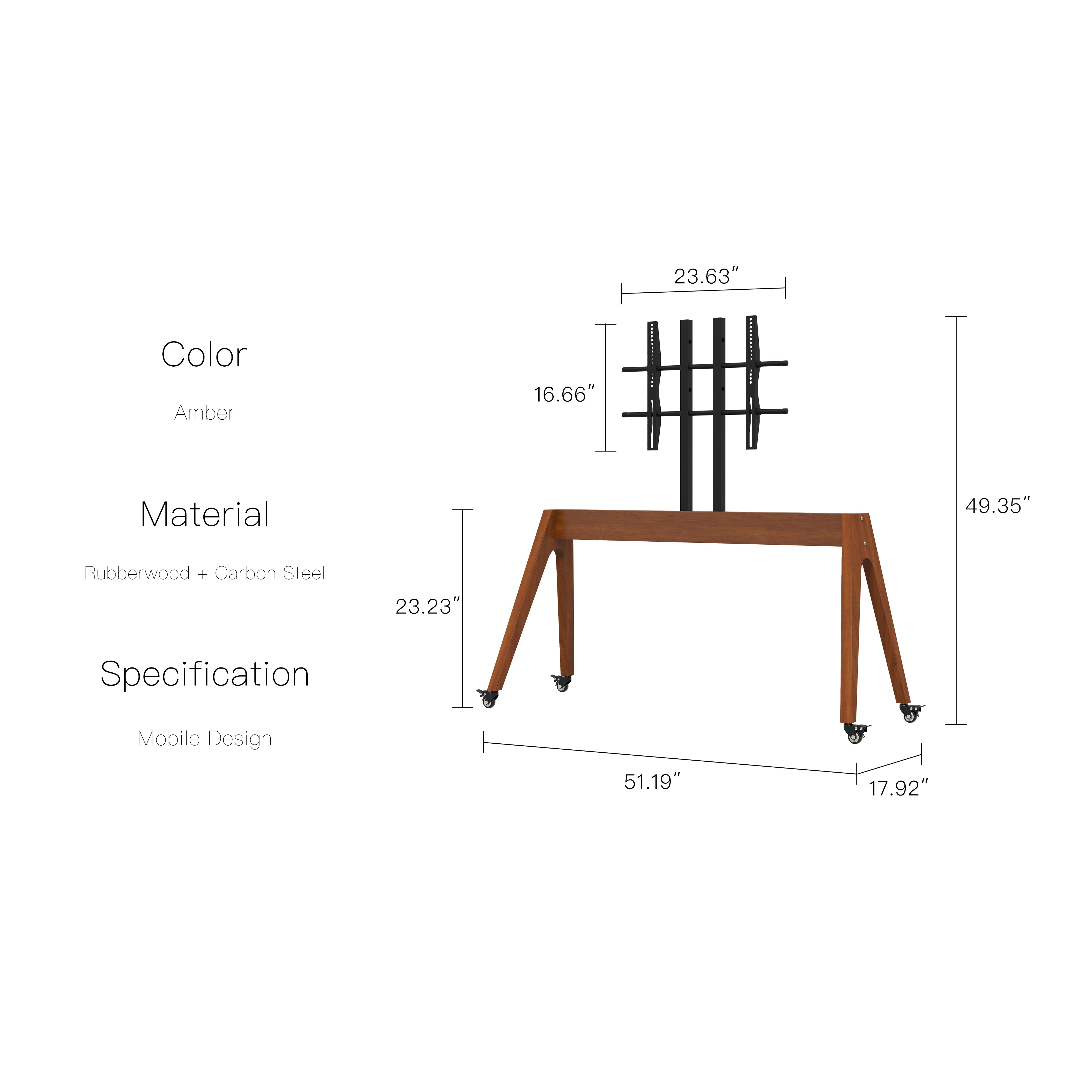 YOWOS Nesta TV Stand for 32–75 Inch TVs