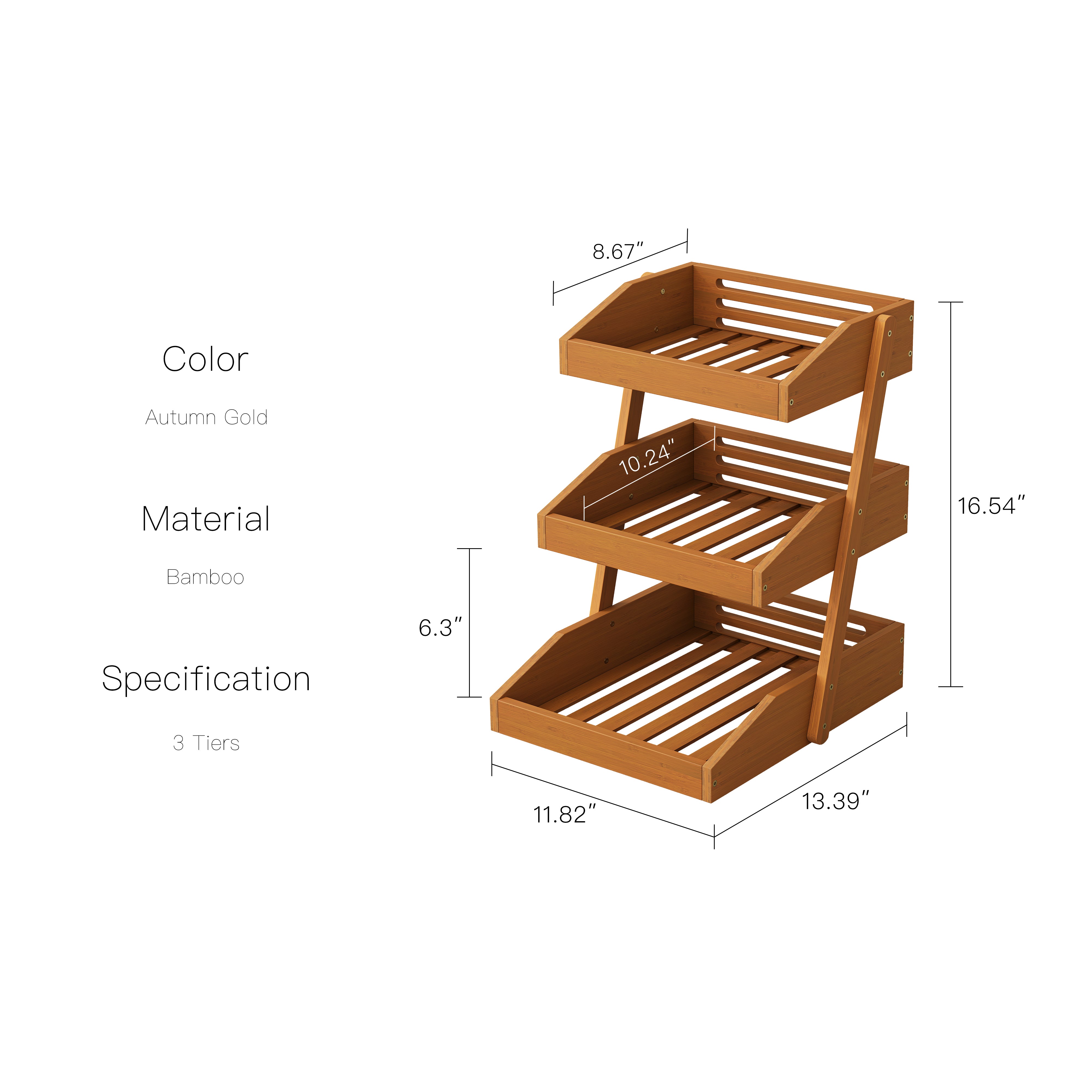 YOWOS Alcestis Desktop Shelf Organizer
