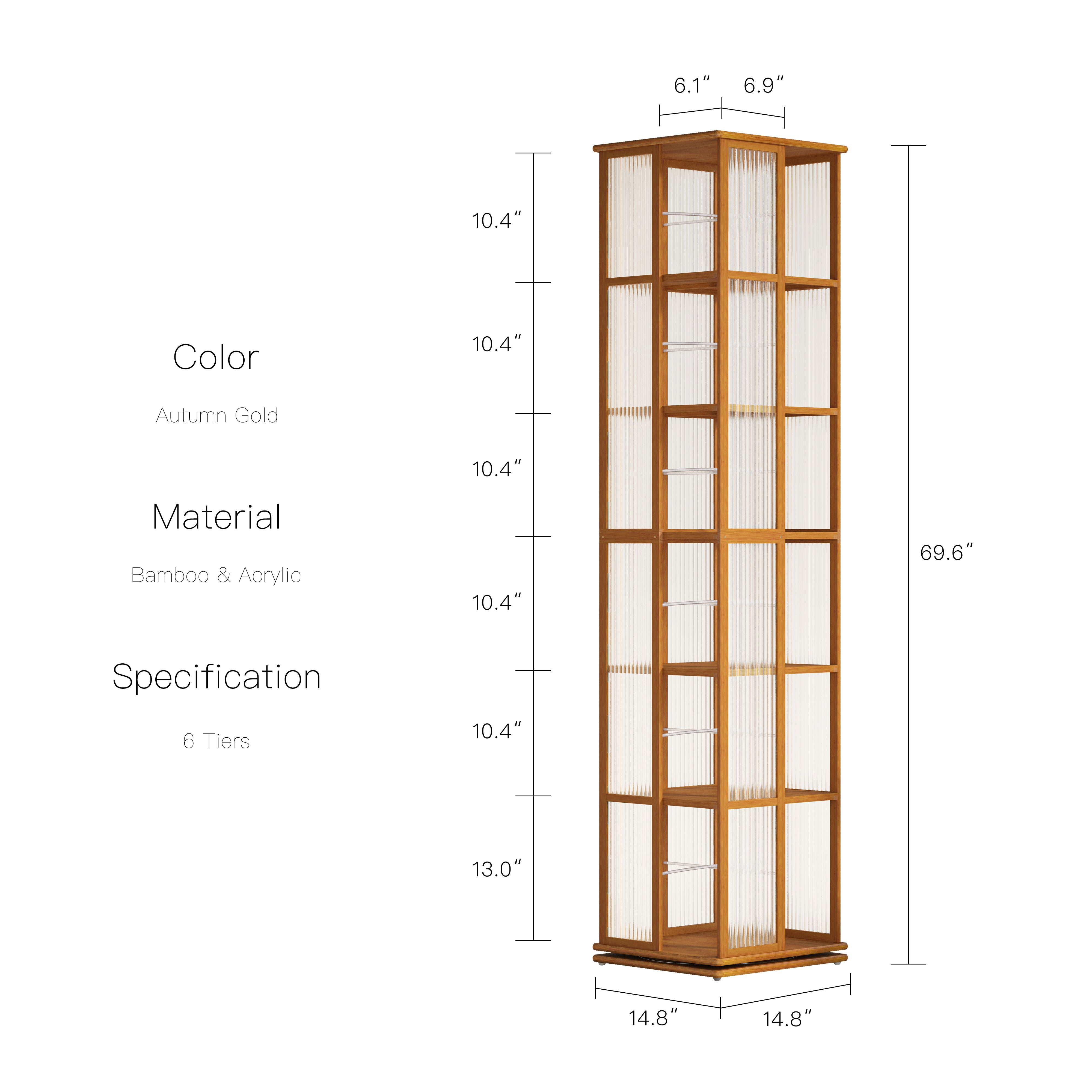 YOWOS Meridian No.4 360° Rotating Storage Rack