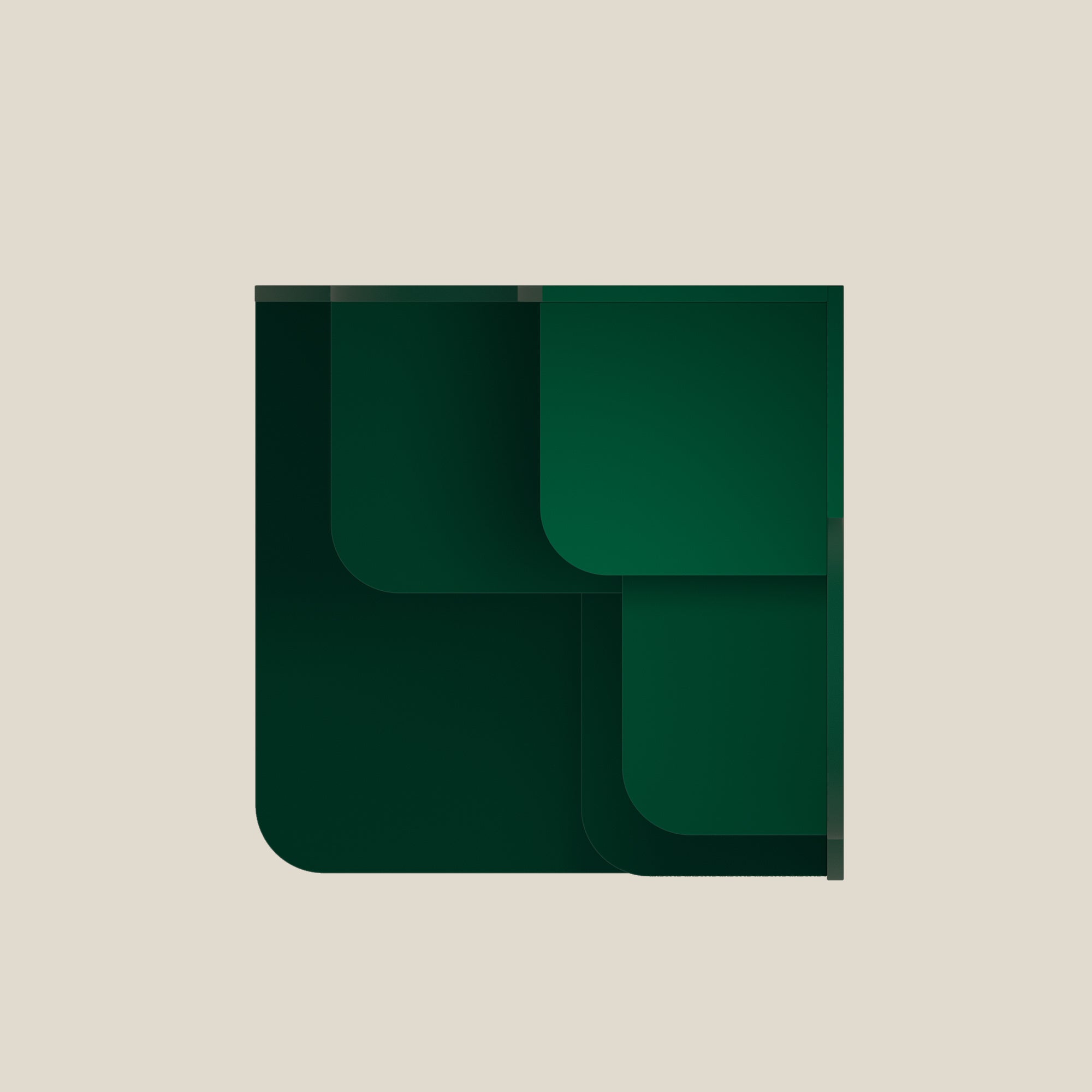 YOWOS Flamenco Wave Display Shelf 53.6