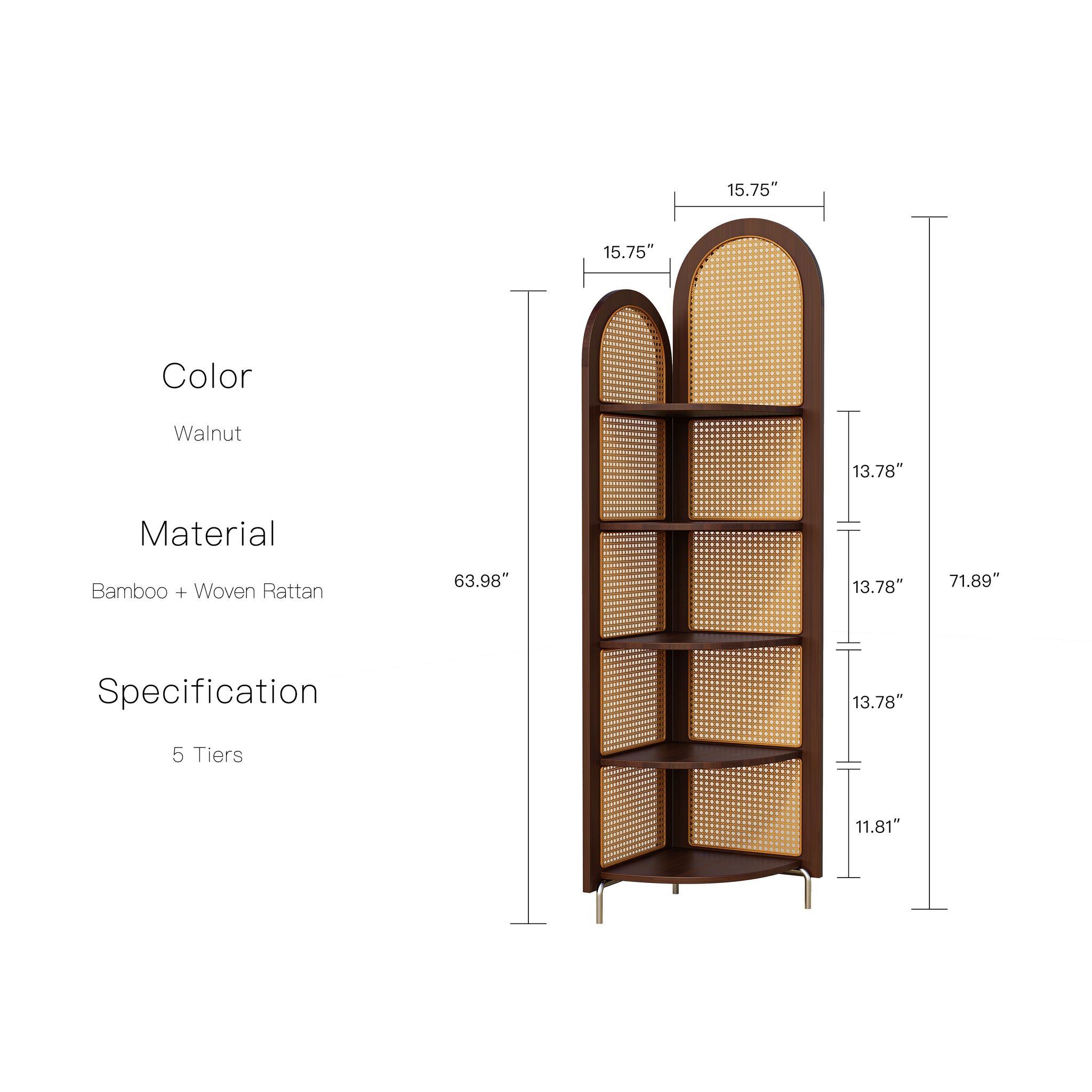 YOWOS Astraea Corner Shelf