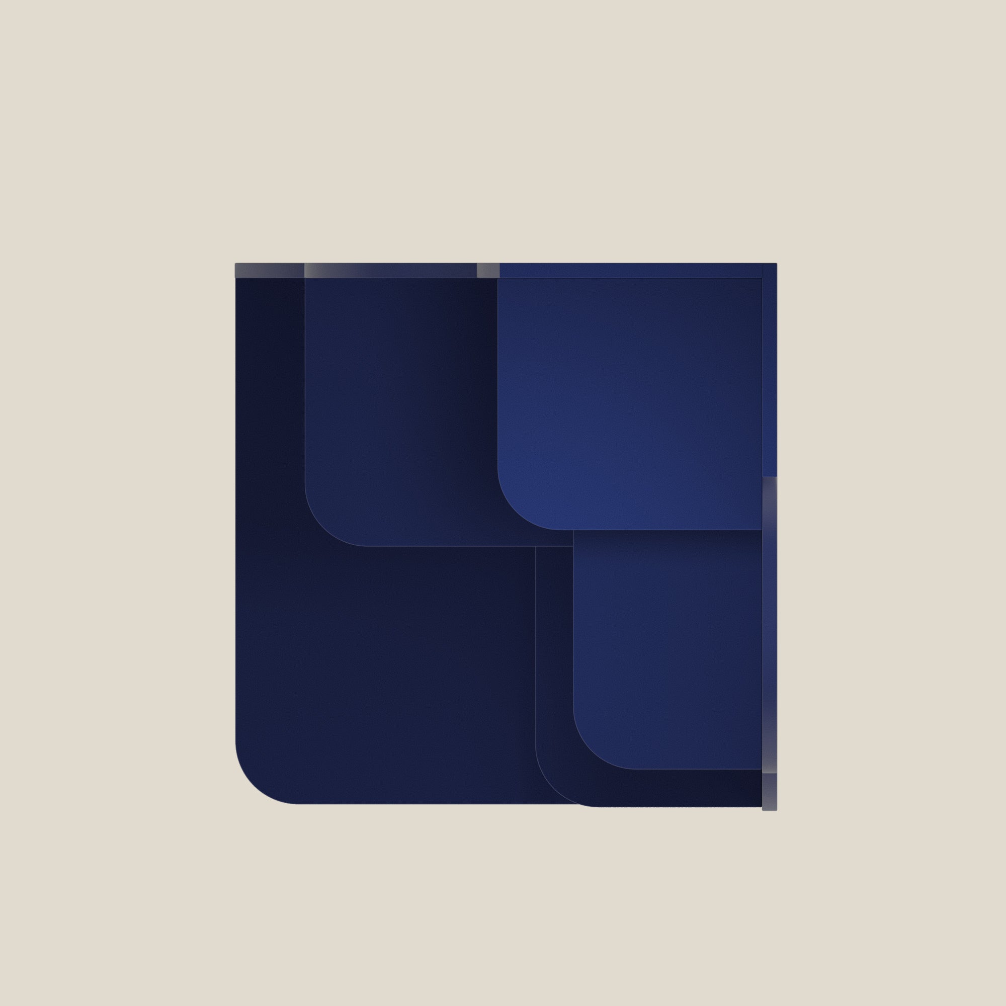 YOWOS Flamenco Wave Display Shelf 69.4