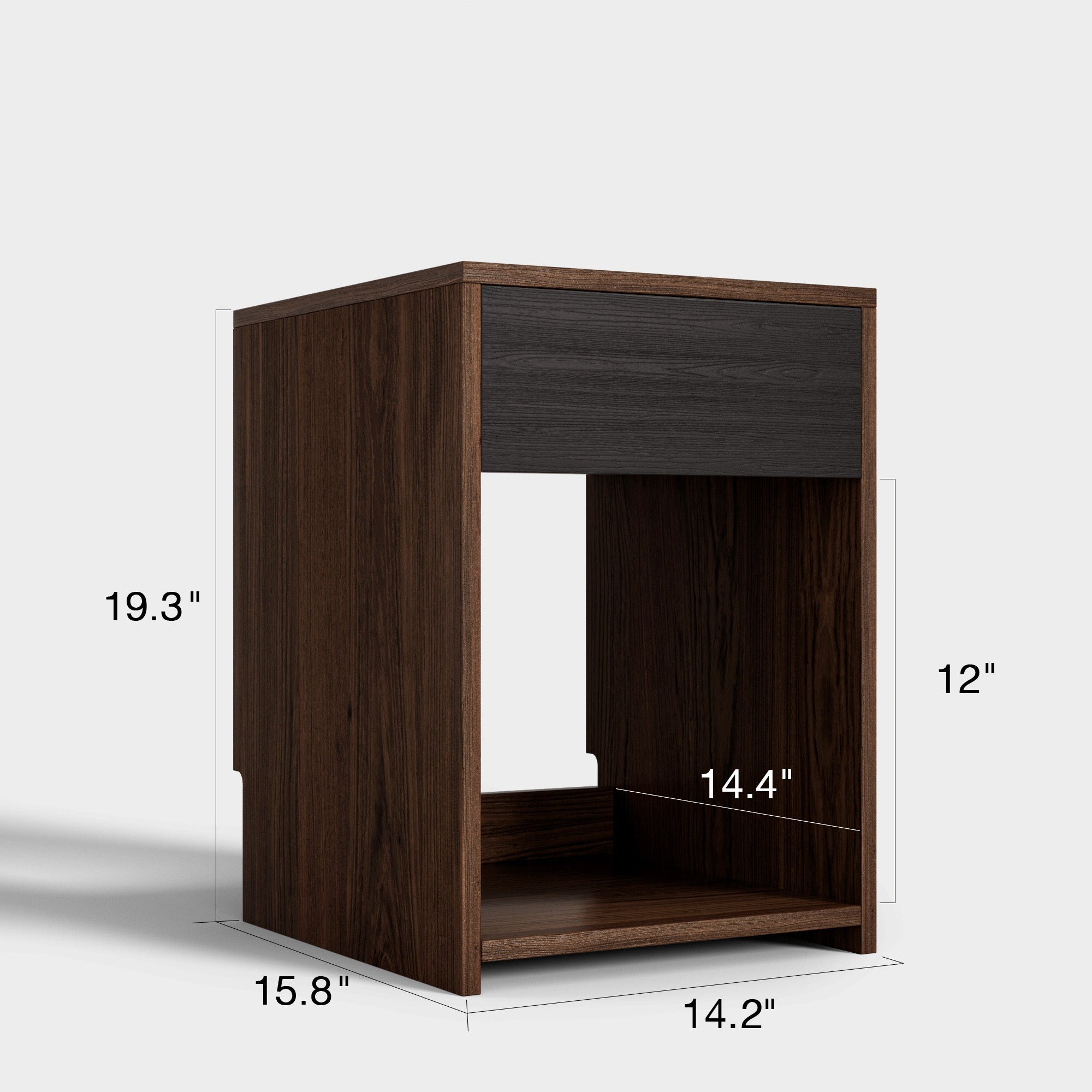 YOWOS Side Tables Nightstand with Drawer-Clearance Sale-7 left