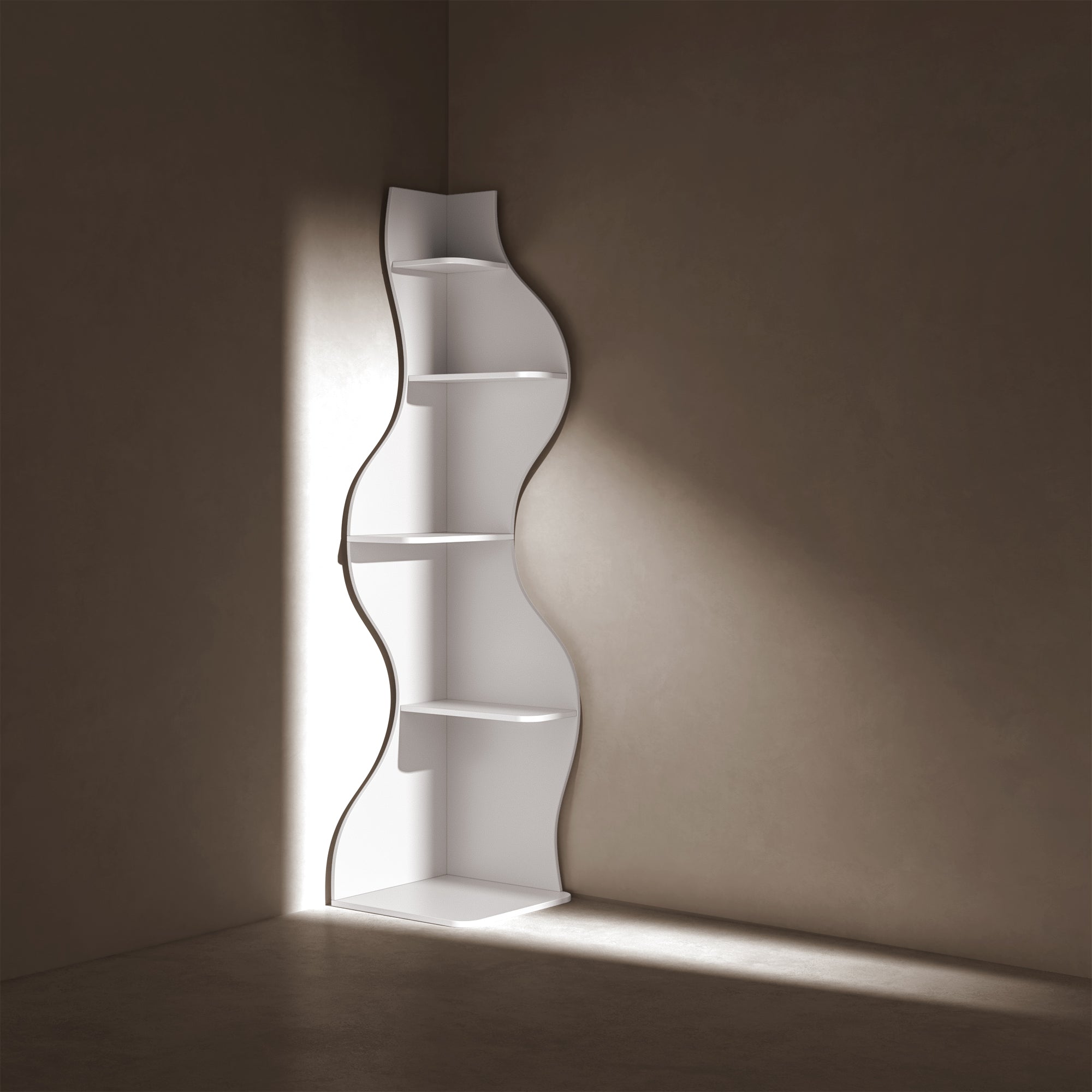 YOWOS Flamenco Wave Display Shelf 53.6