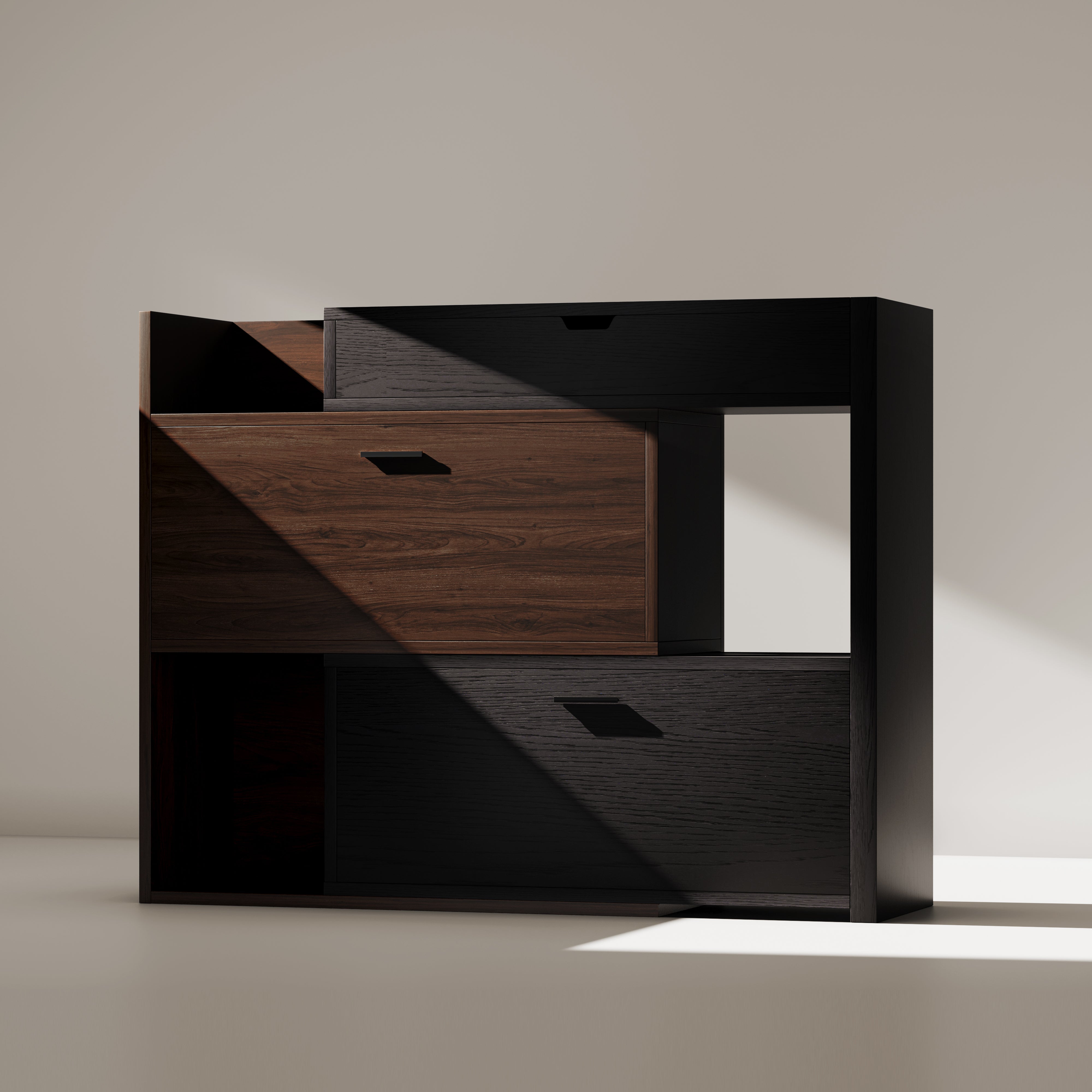 YOWOS Entryway Shoe Cabinet Storage Telescopic Shoe Rack-Clearance Sale-4 left