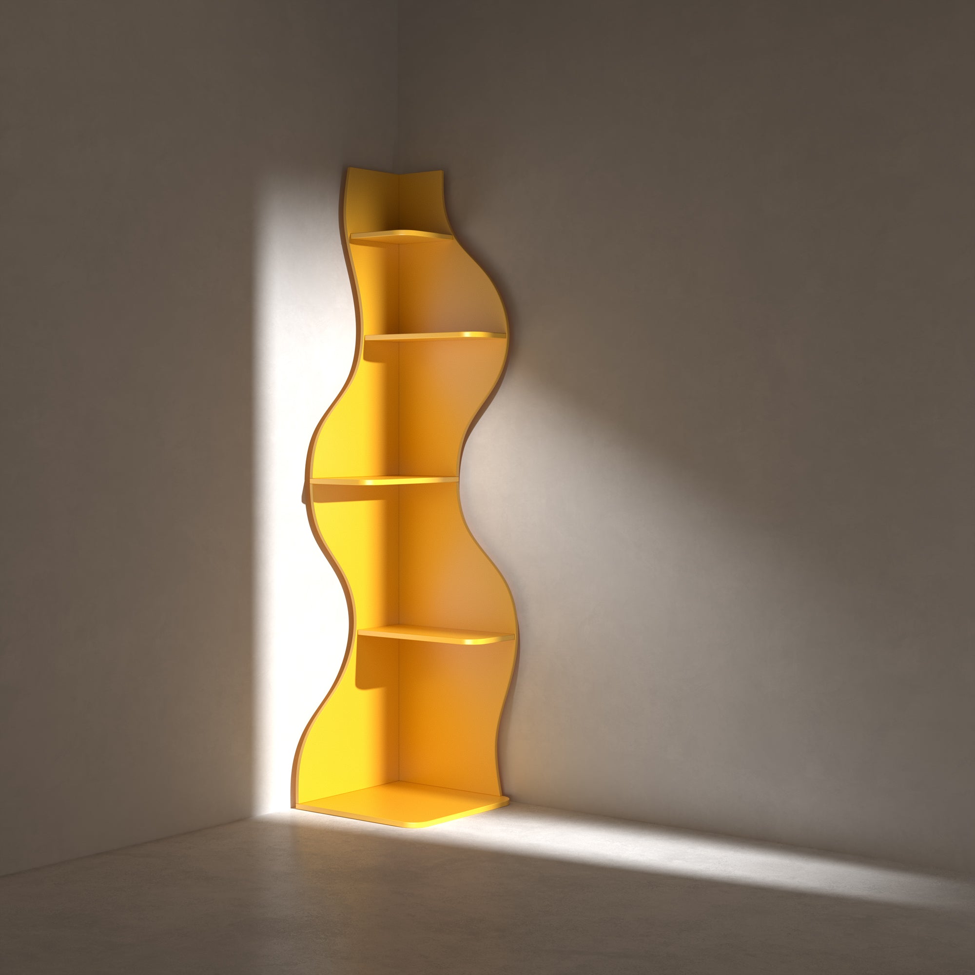 YOWOS Flamenco Wave Display Shelf 69.4