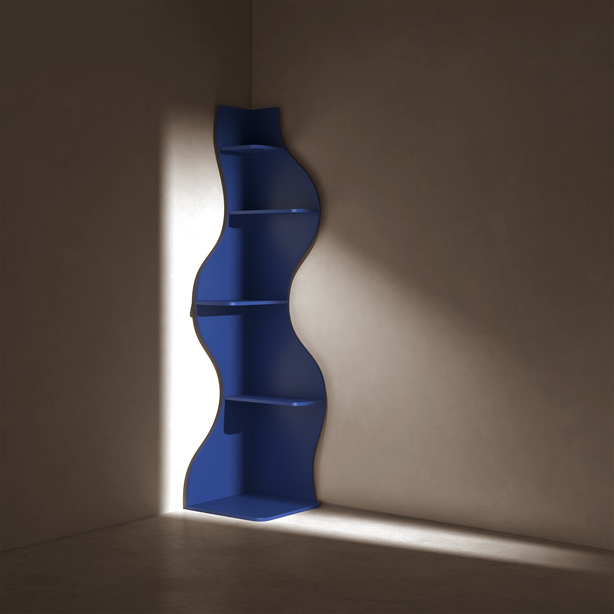 YOWOS Flamenco Wave Display Shelf 69.4