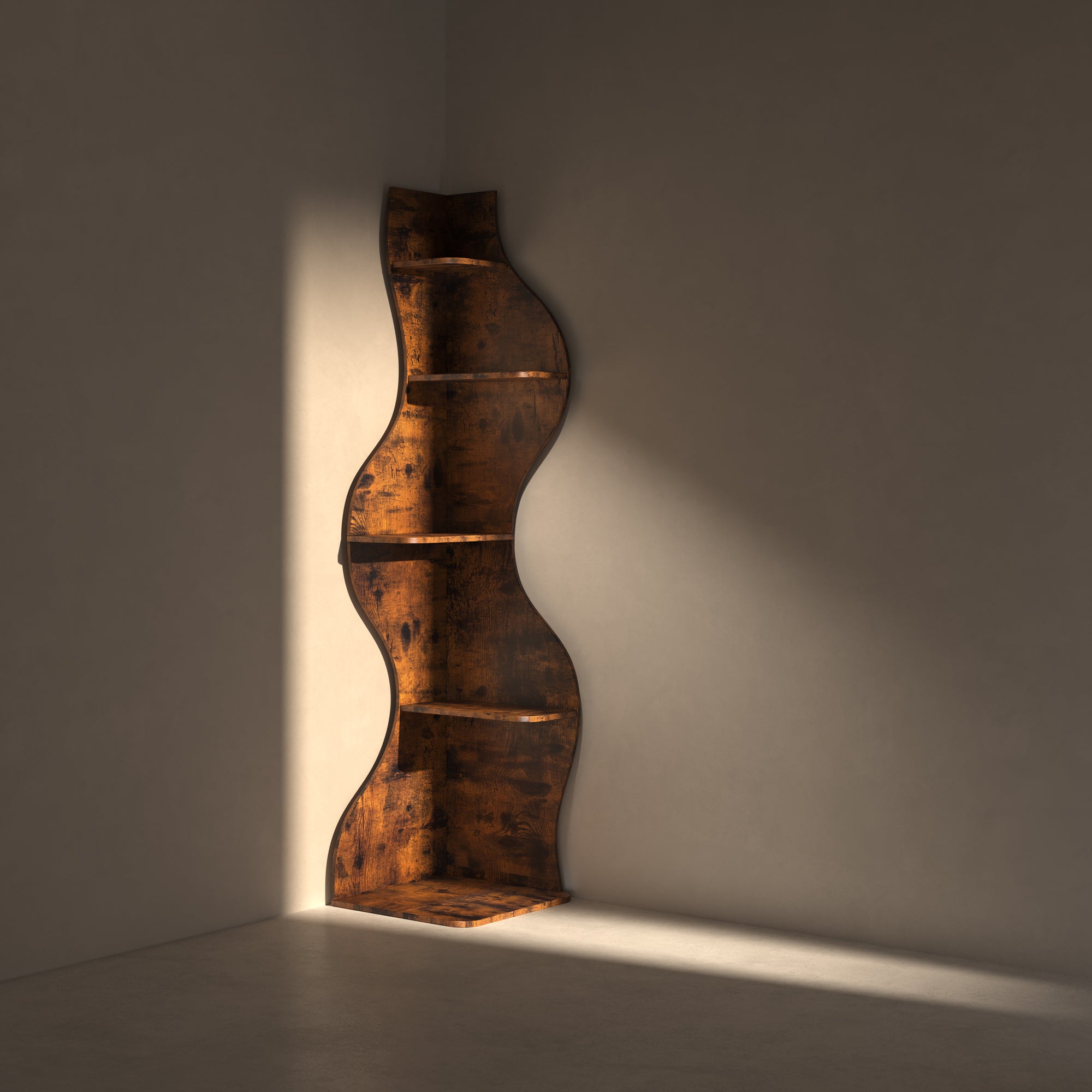 YOWOS Flamenco Wave Display Shelf 69.4