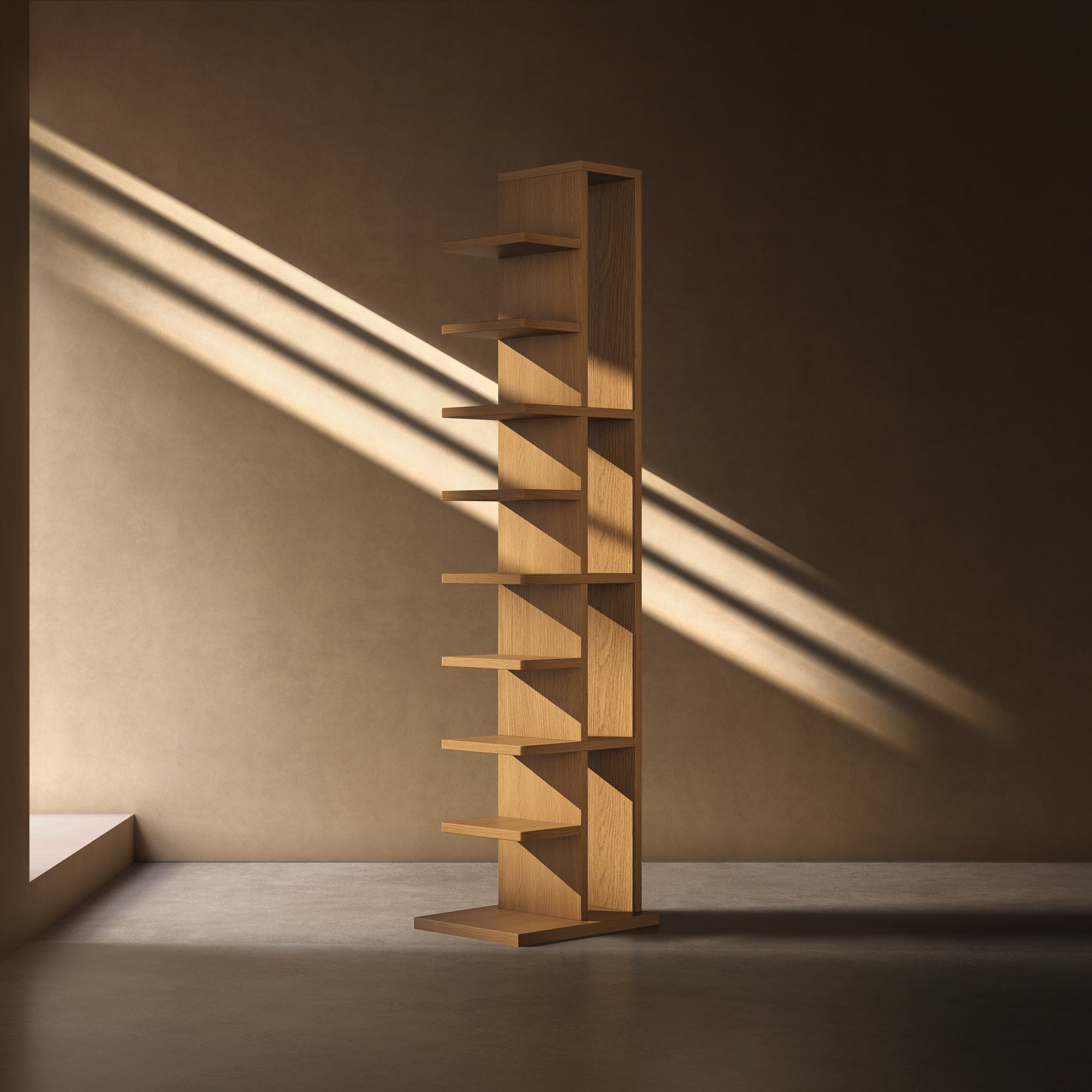 YOWOS Mirage 9-Tier Vertical Invisible Storage Rack