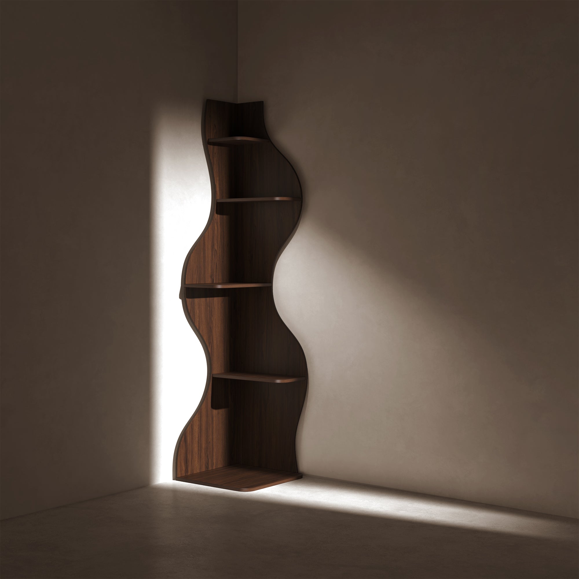 YOWOS Flamenco Wave Display Shelf 69.4