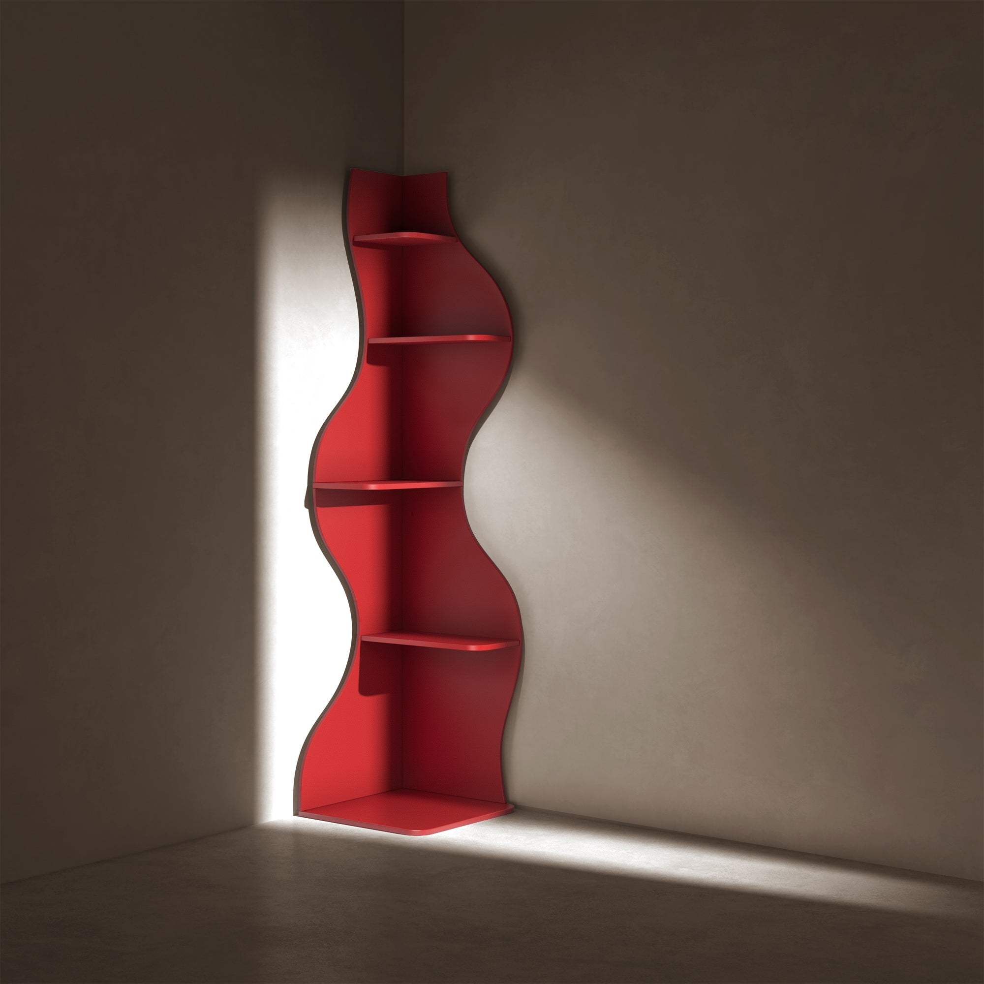 YOWOS Flamenco Wave Display Shelf 69.4