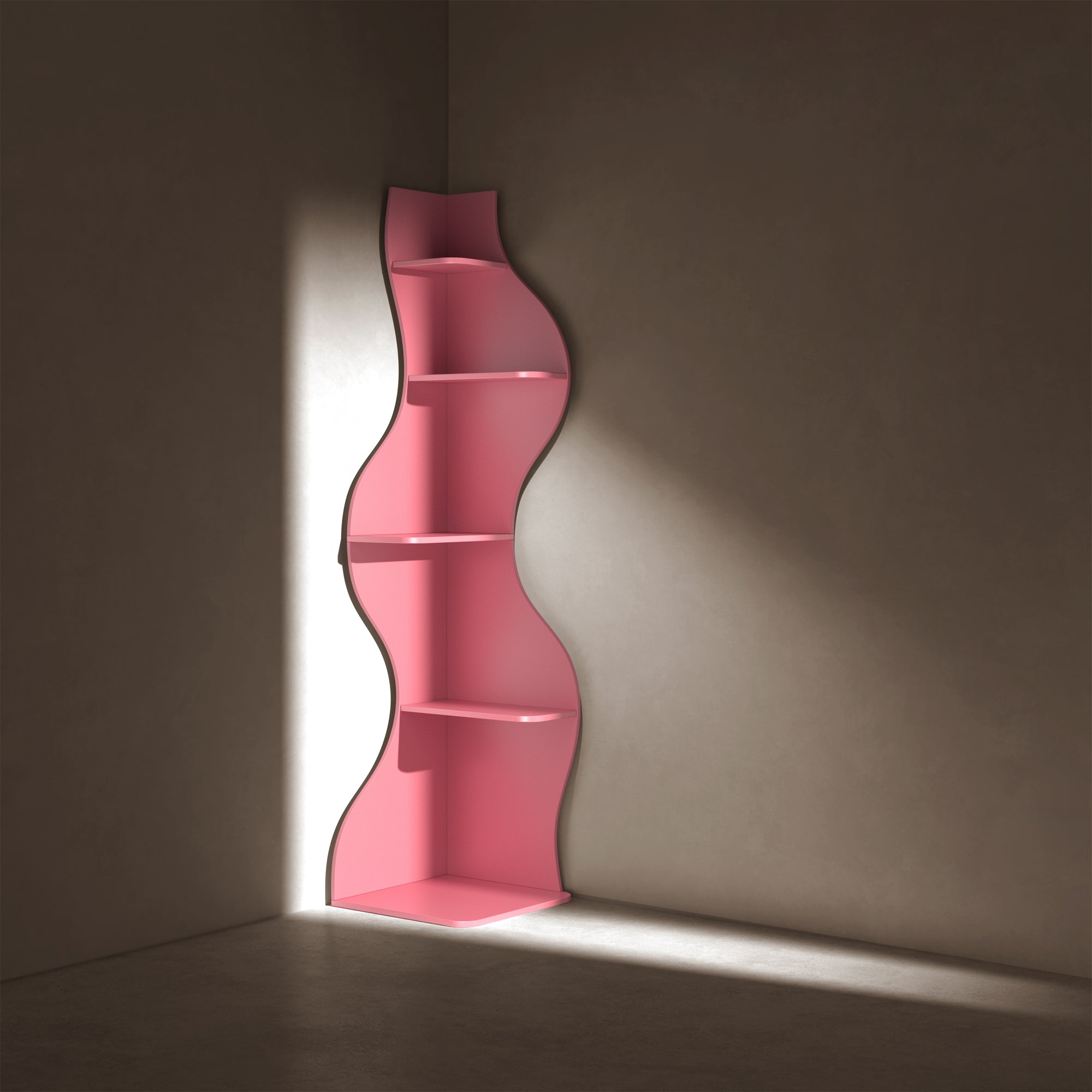 YOWOS Flamenco Wave Display Shelf 53.6