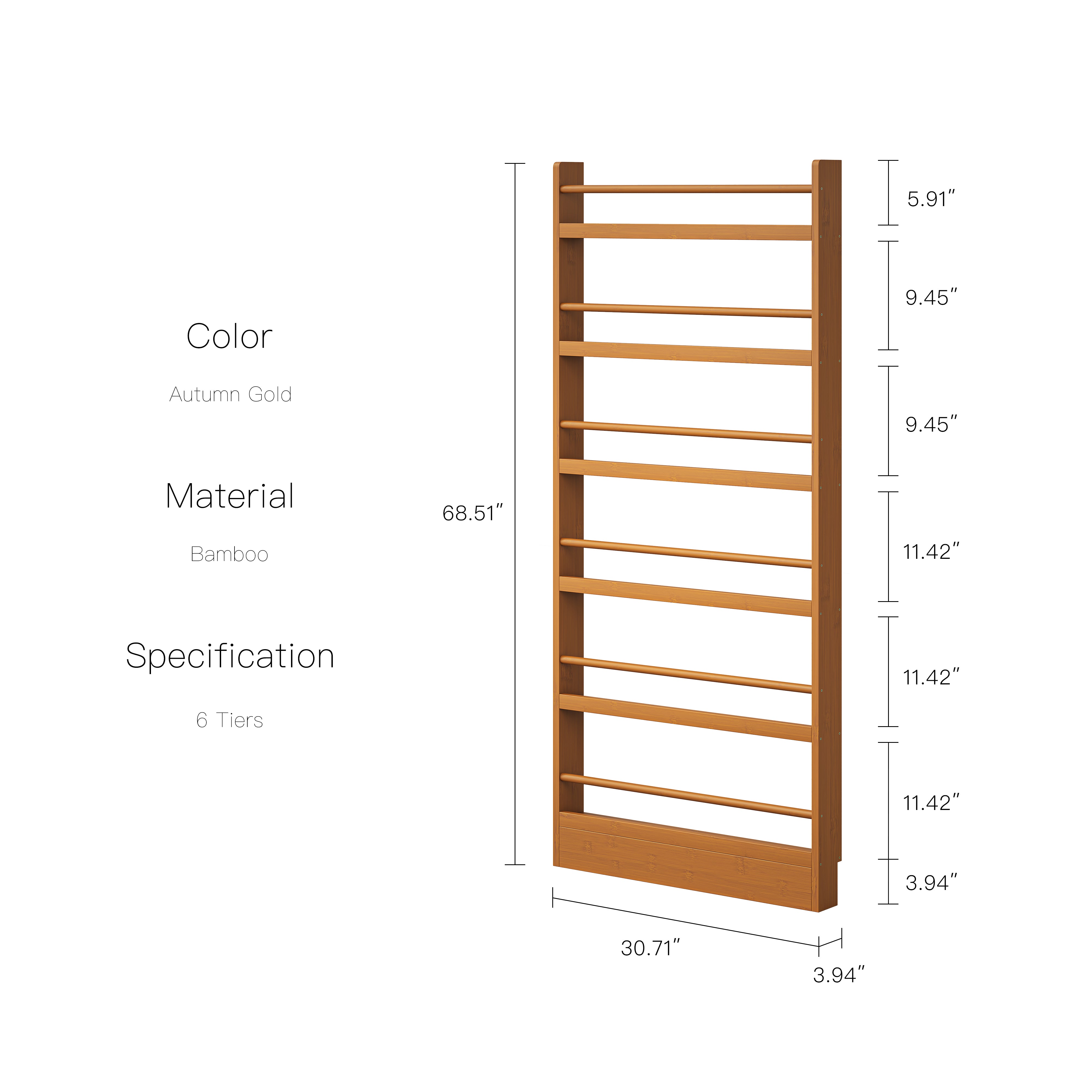 YOWOS Musa Grid Shelf