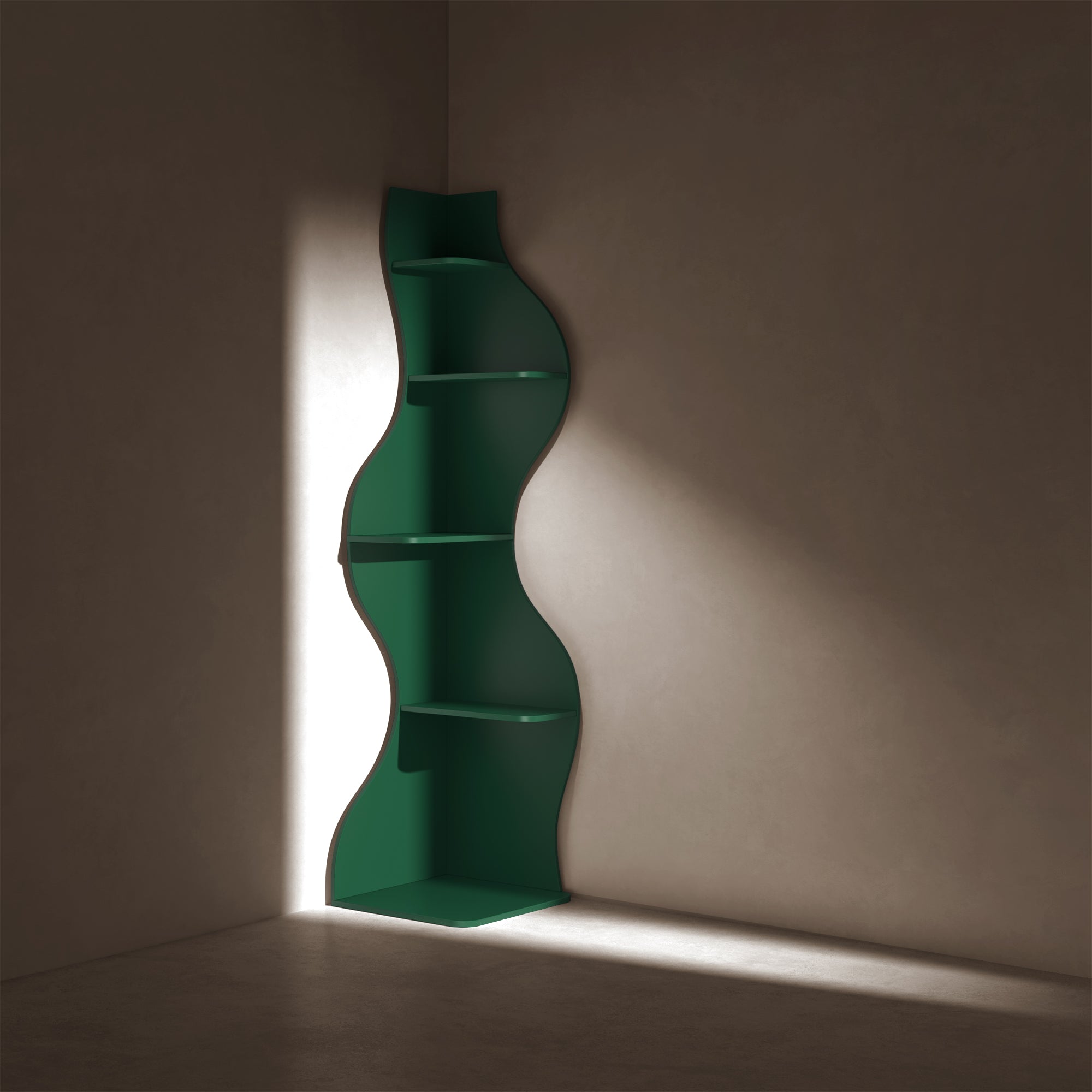 YOWOS Flamenco Wave Display Shelf 69.4