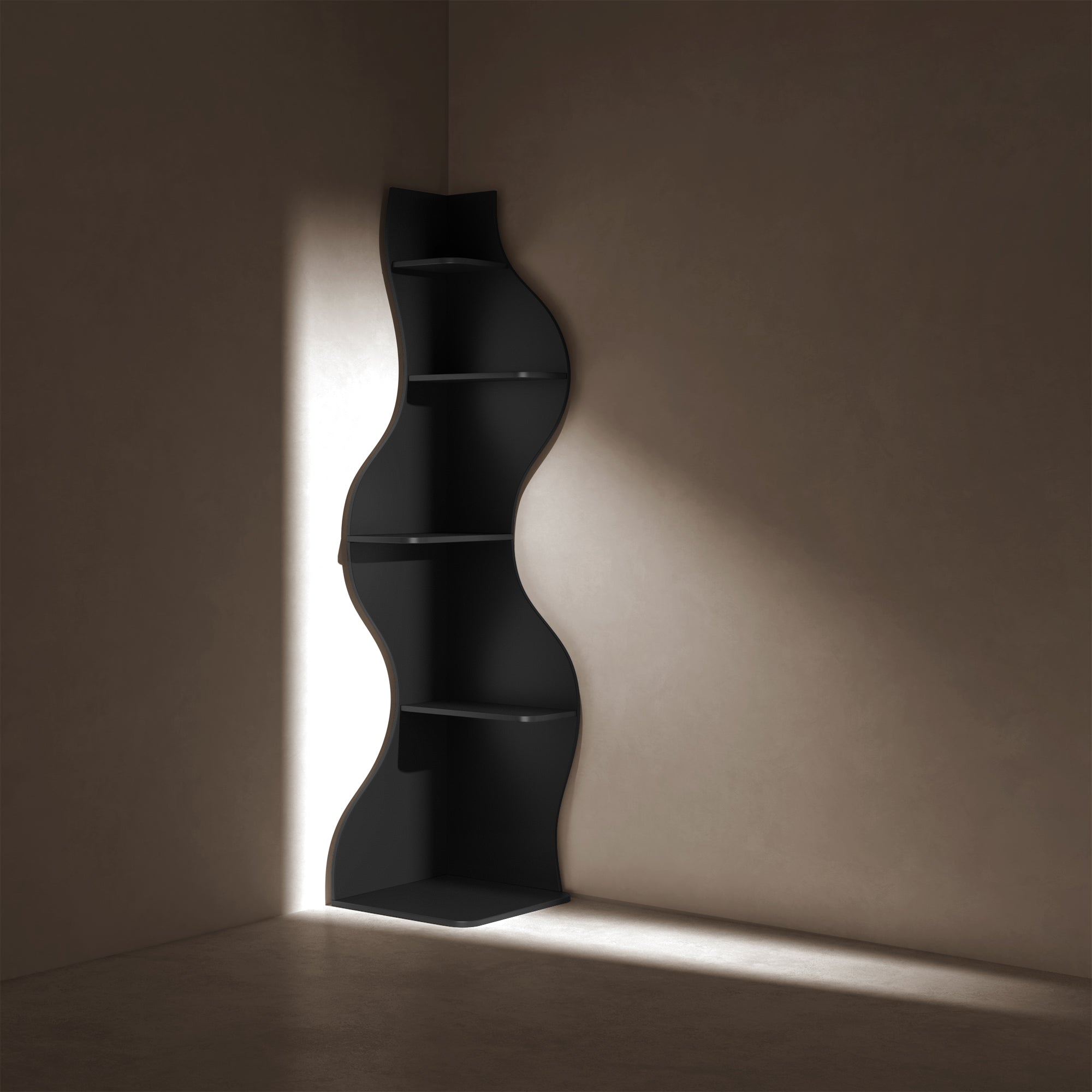 YOWOS Flamenco Wave Display Shelf 53.6