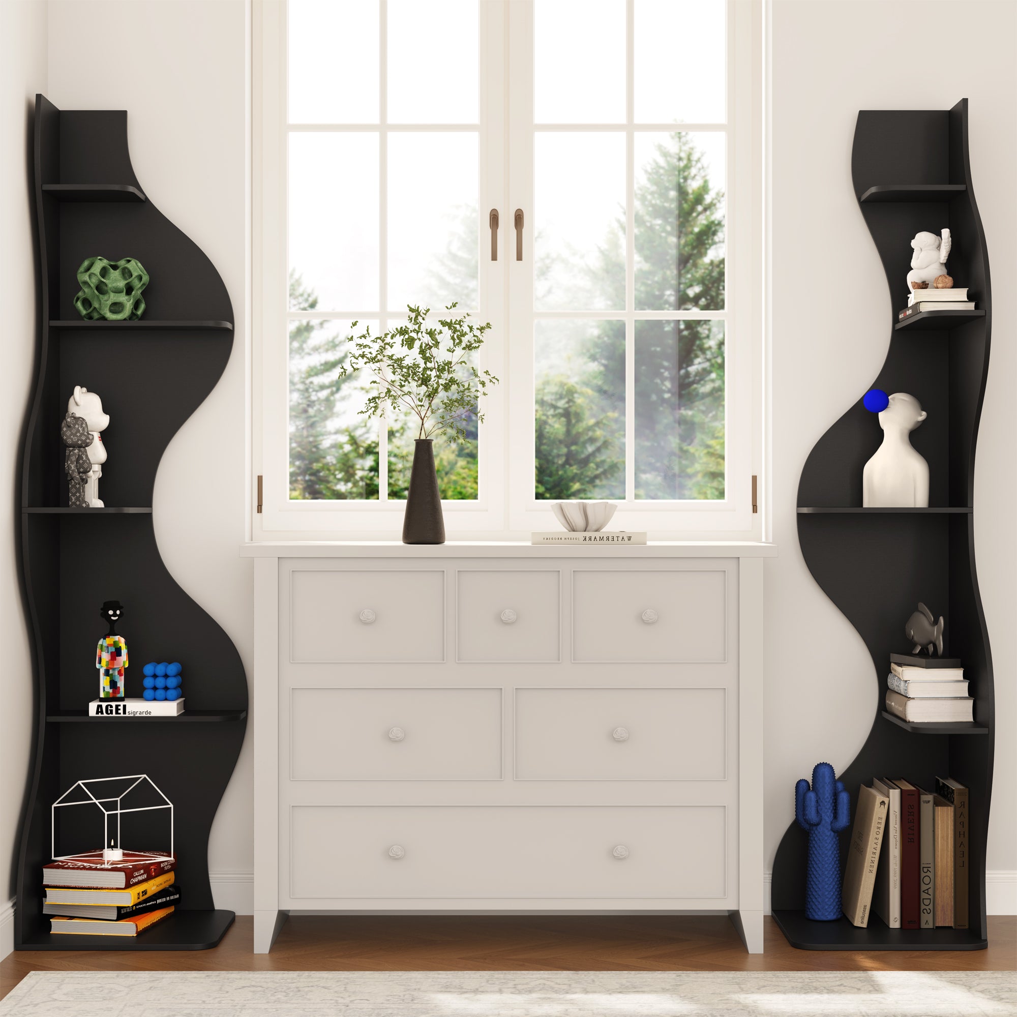 YOWOS Viva La Vida Series Flamenco Wave Display Shelf