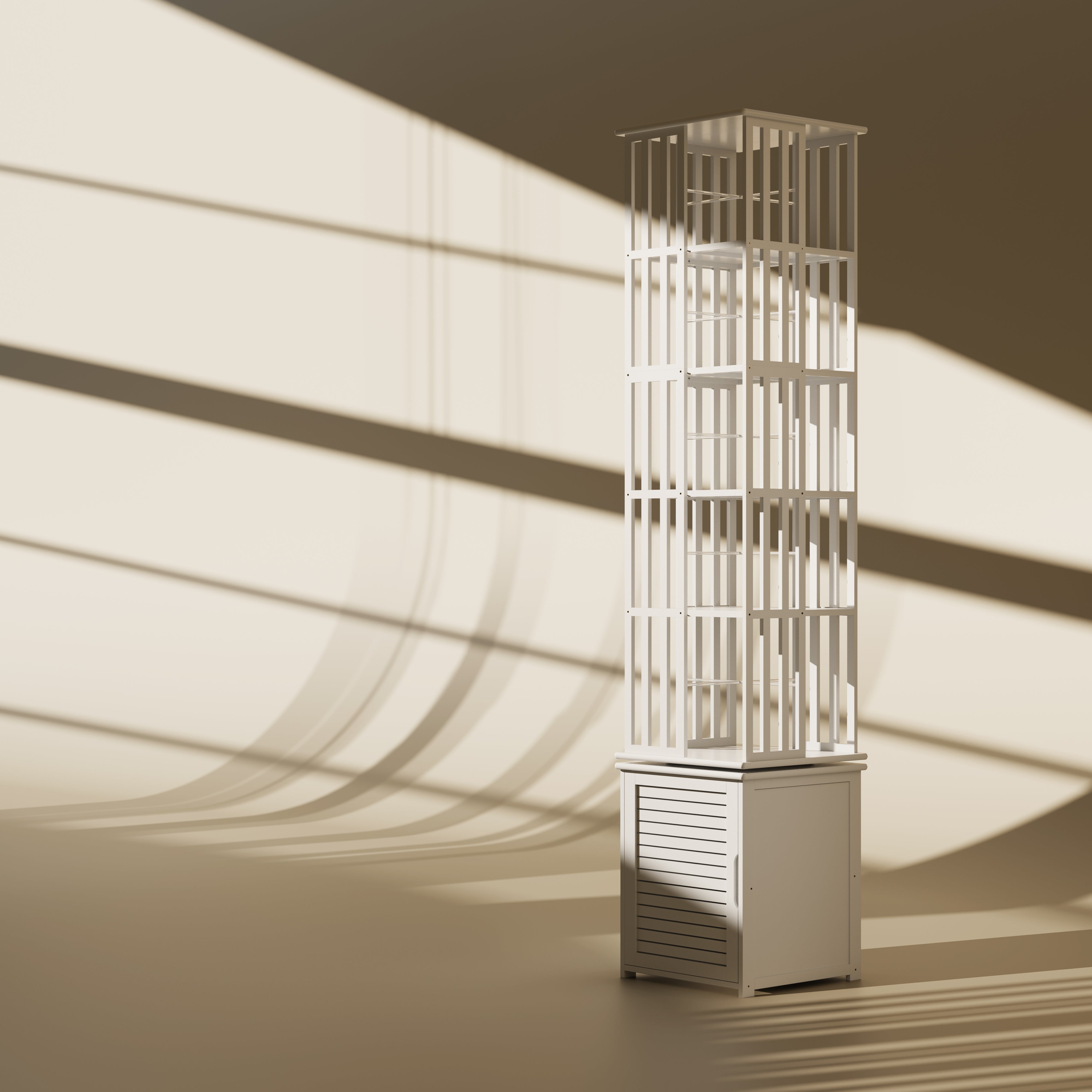 YOWOS Meridian 360° Rotating Storage Rack