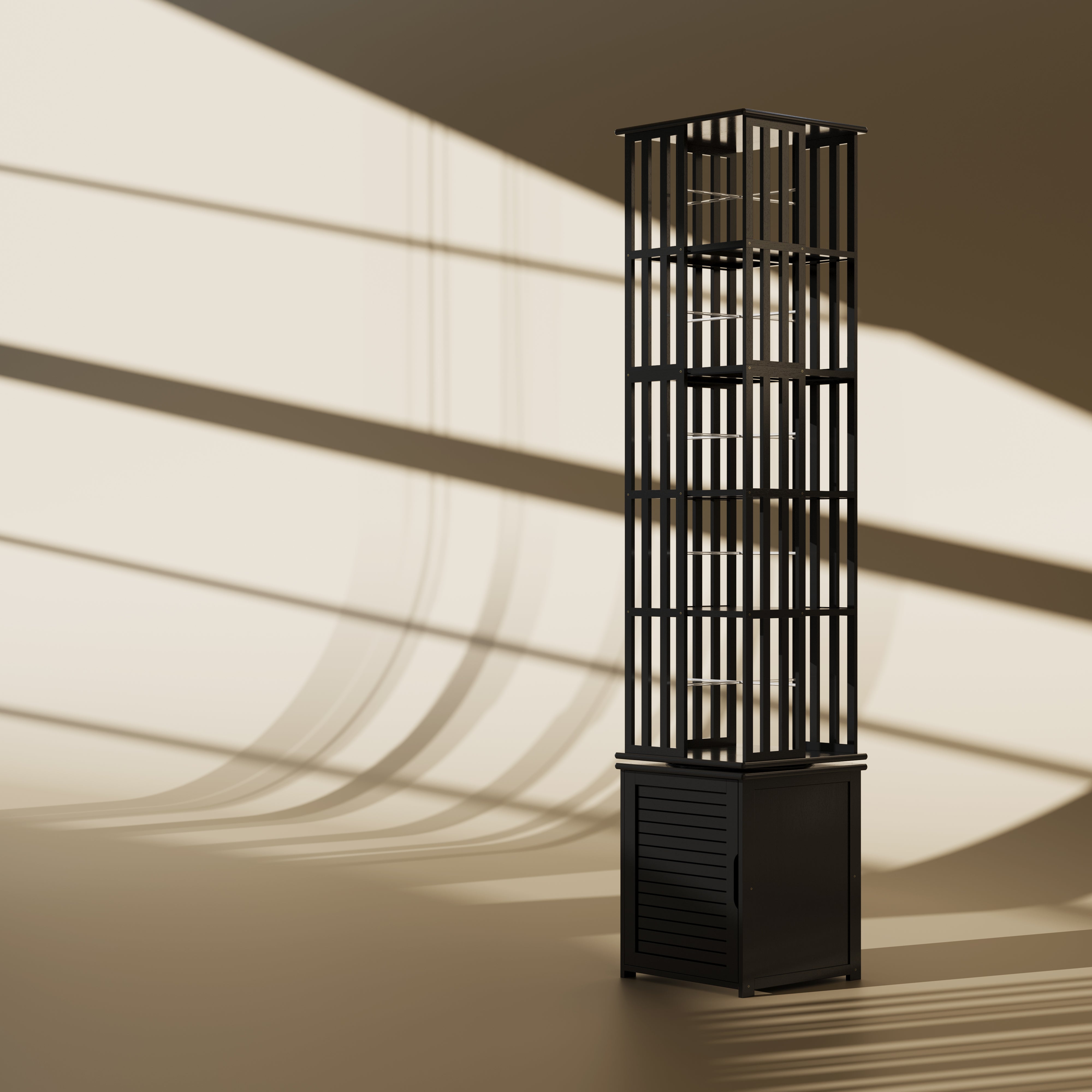 YOWOS Meridian 360° Rotating Storage Rack