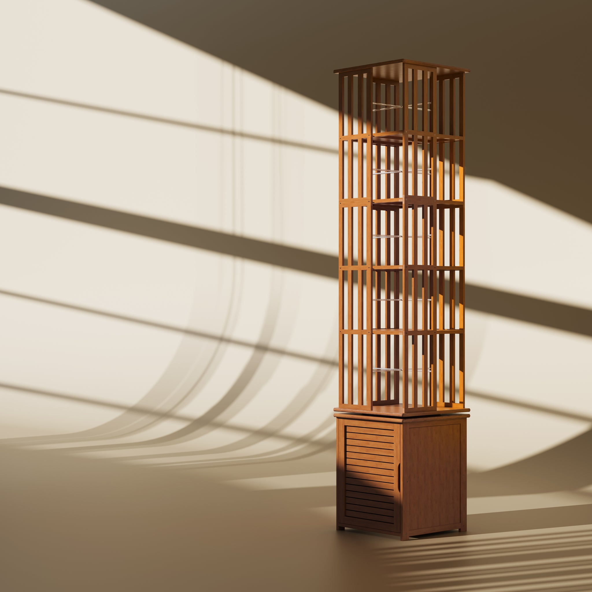 YOWOS Meridian 360° Rotating Storage Rack