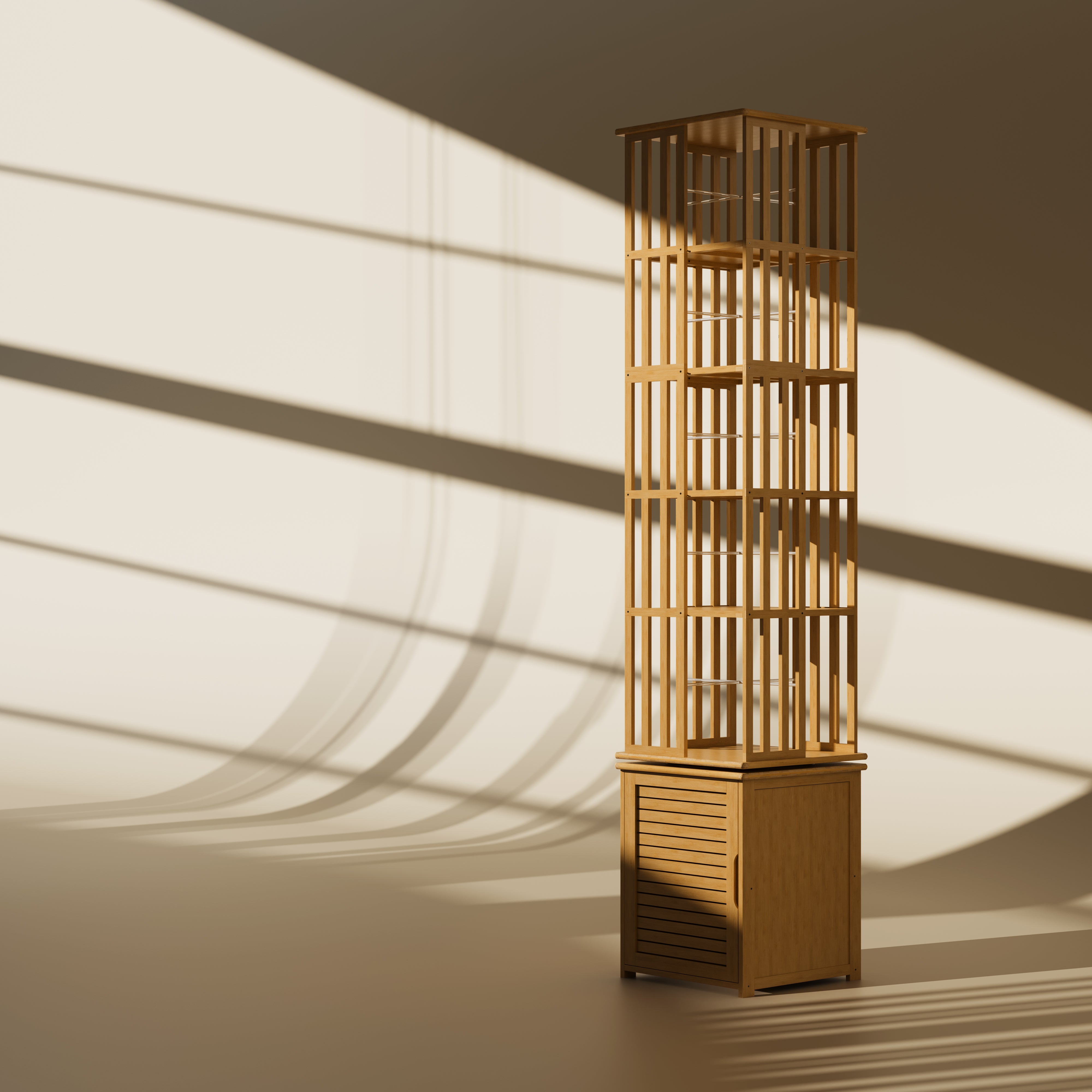 YOWOS Meridian 360° Rotating Storage Rack