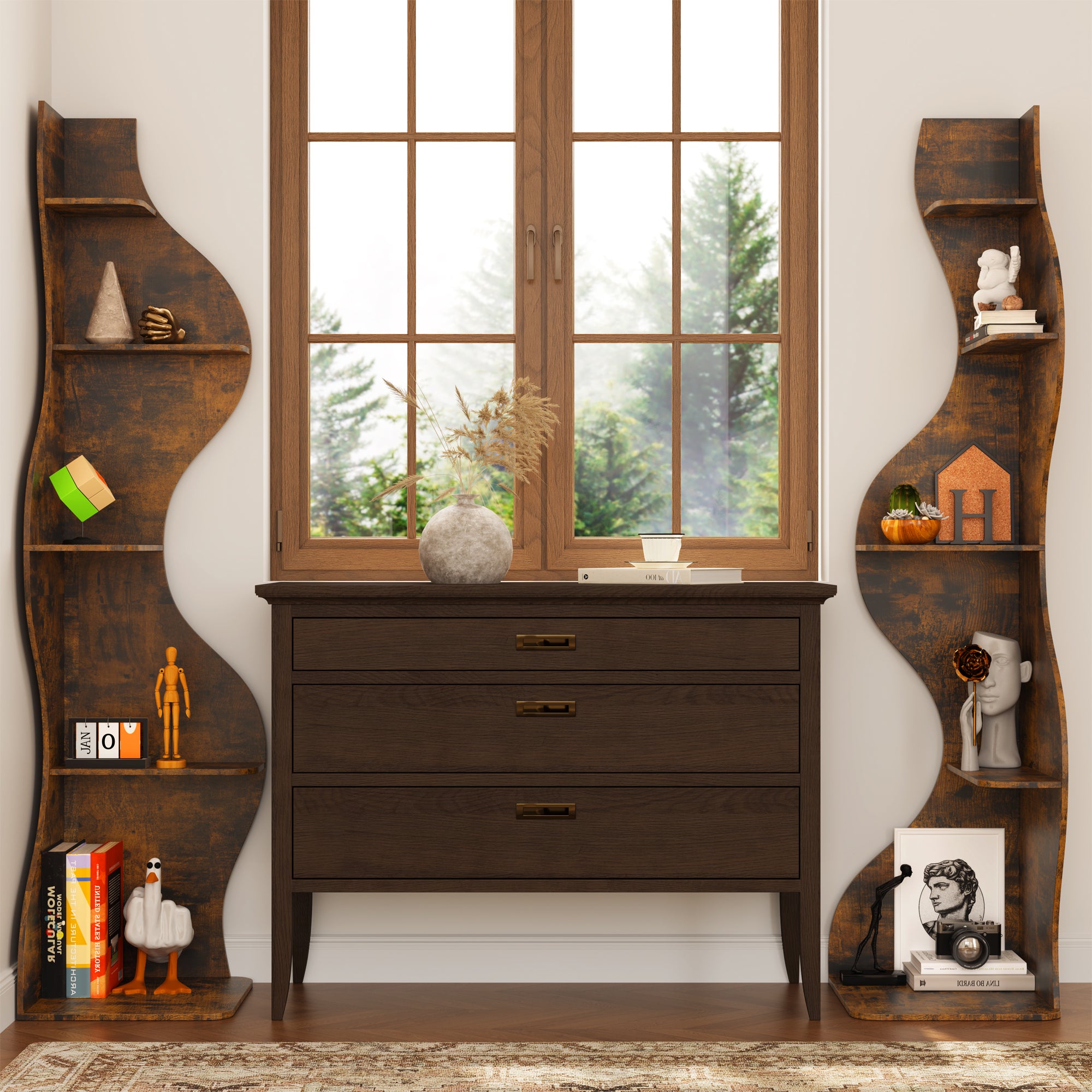 YOWOS Viva La Vida Series Flamenco Wave Display Shelf