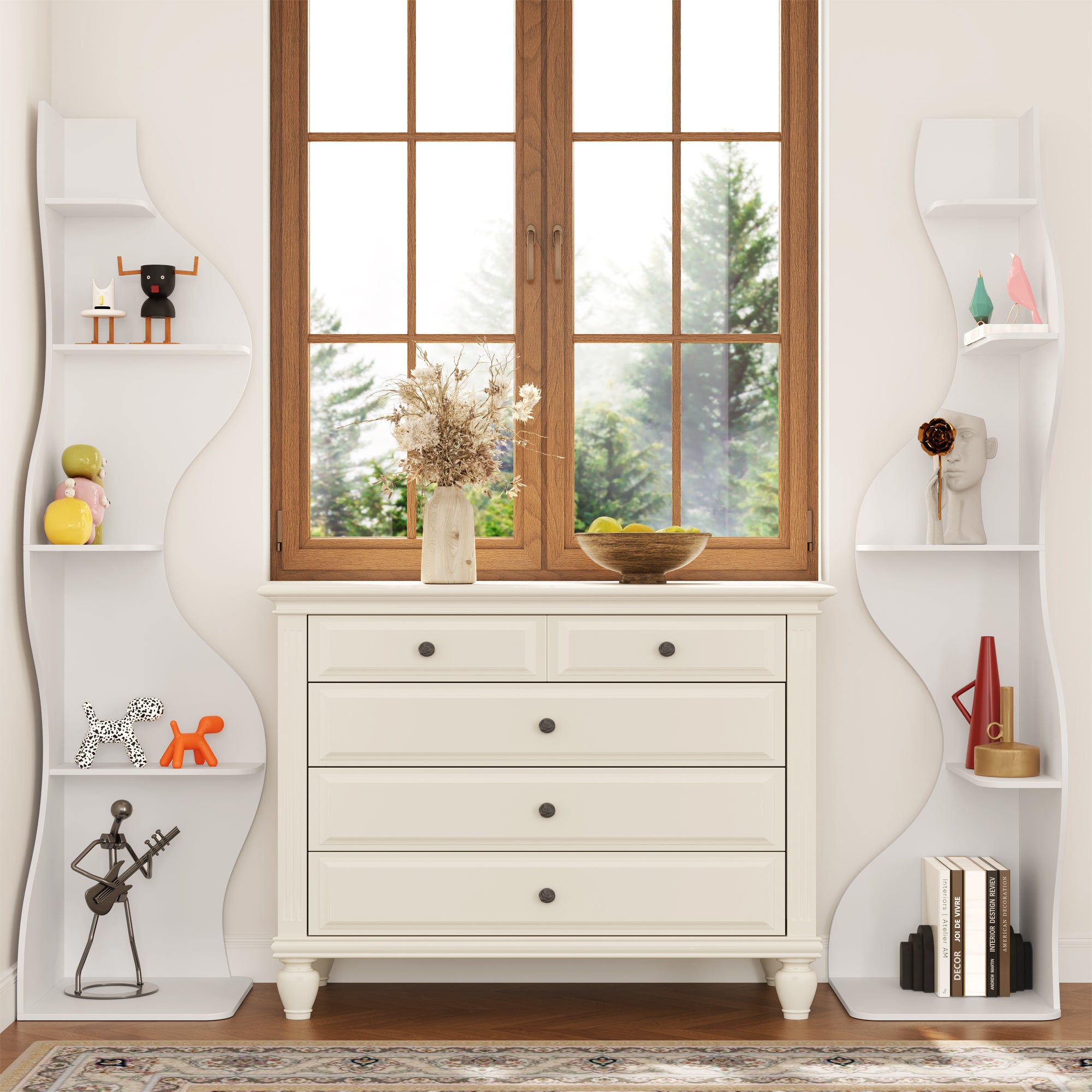 YOWOS Viva La Vida Series Flamenco Wave Display Shelf