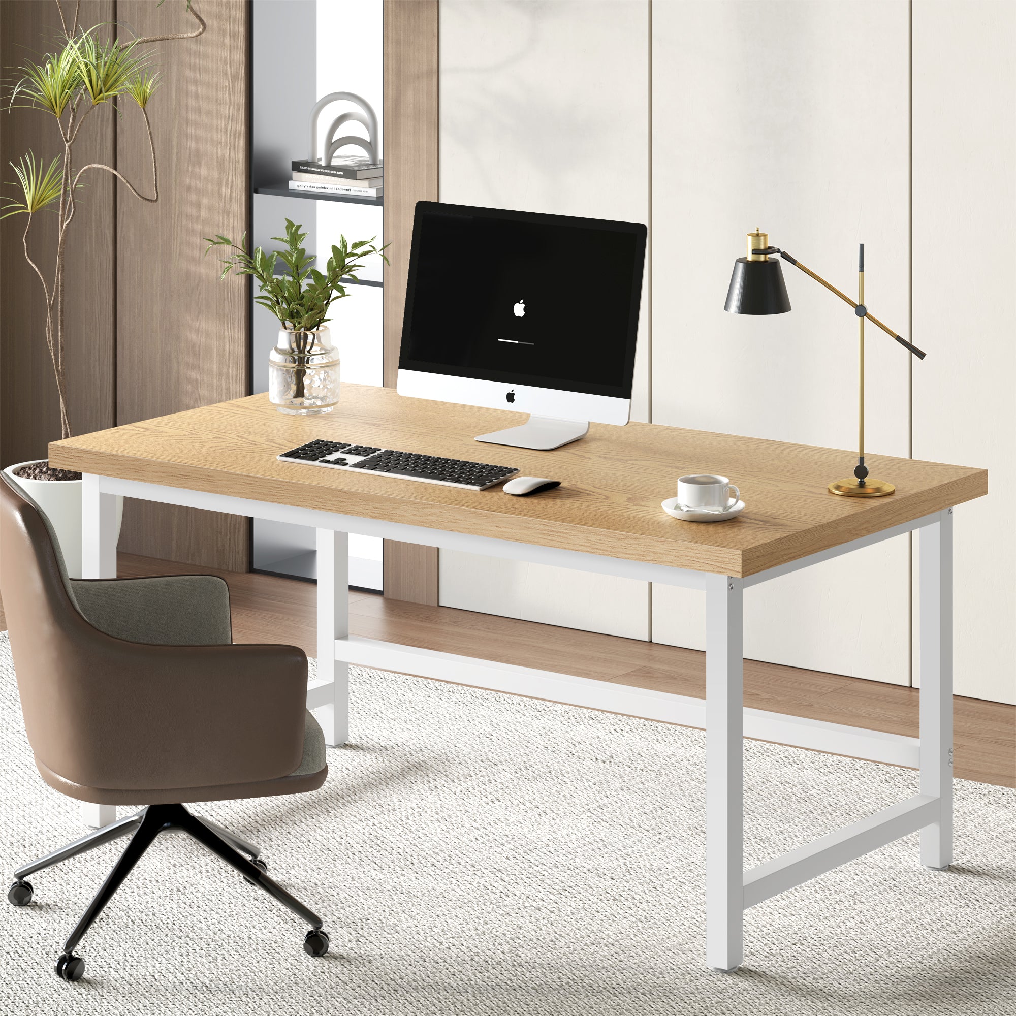 YOWOS Worktop Series Steelstride 47''&61'' Ergonomic Computer Desk / Office Desk-Clearance Sale-7 left