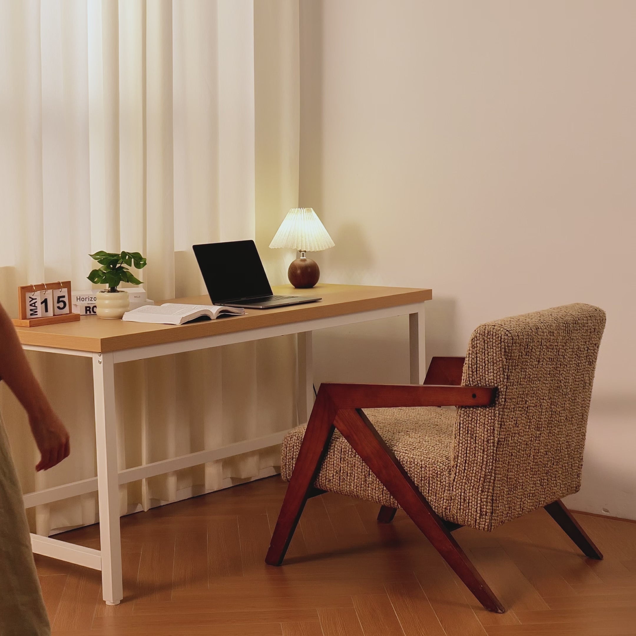 YOWOS Worktop Series Steelstride 47''&61'' Ergonomic Computer Desk / Office Desk-Clearance Sale-7 left